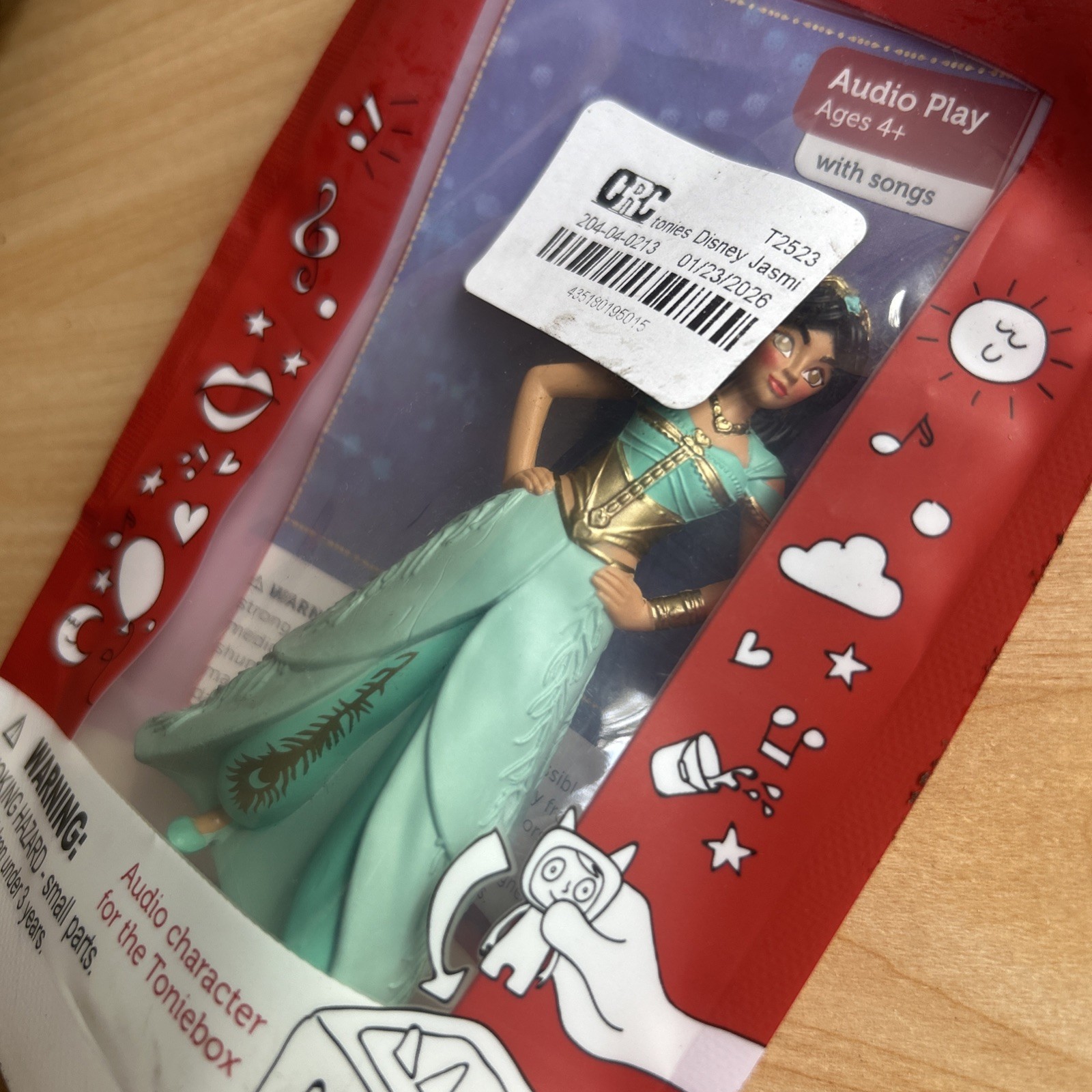 Tonies Disney Jasmine Aladdin Audio Character For The Toniebox
