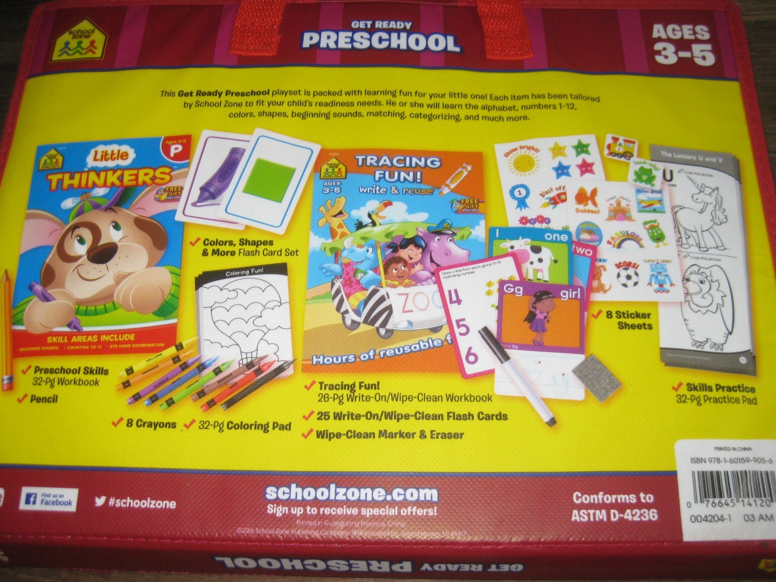 Kid O Magnatab Alphabet & Numbers Tracing Magnetic Sets Plus Xtra Learning Item