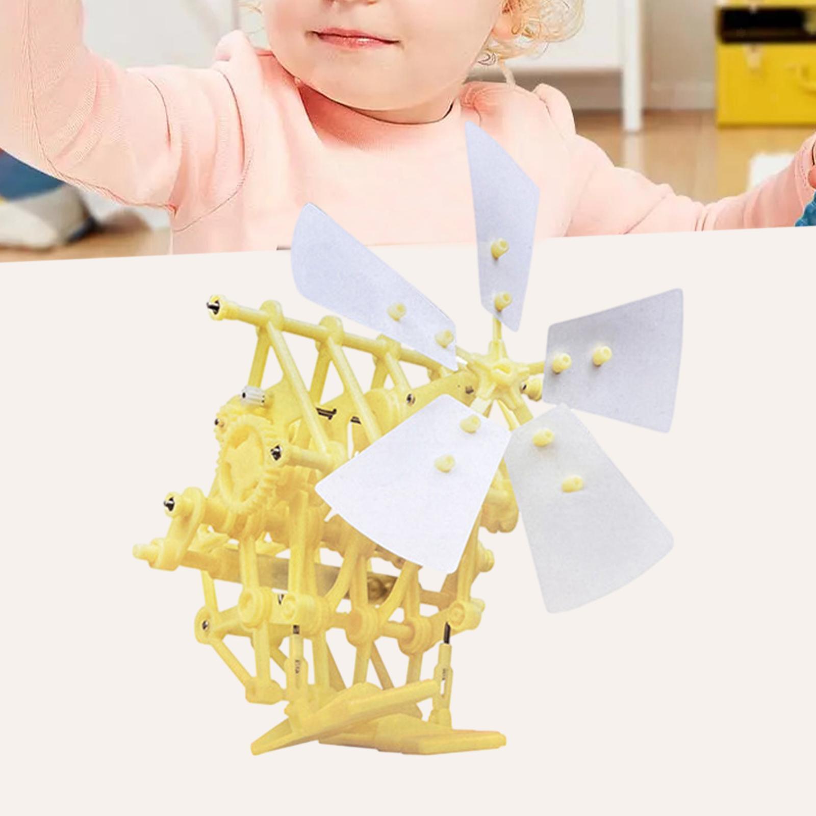 Diy Youth Birthday Toy Production for Wind Power Generation