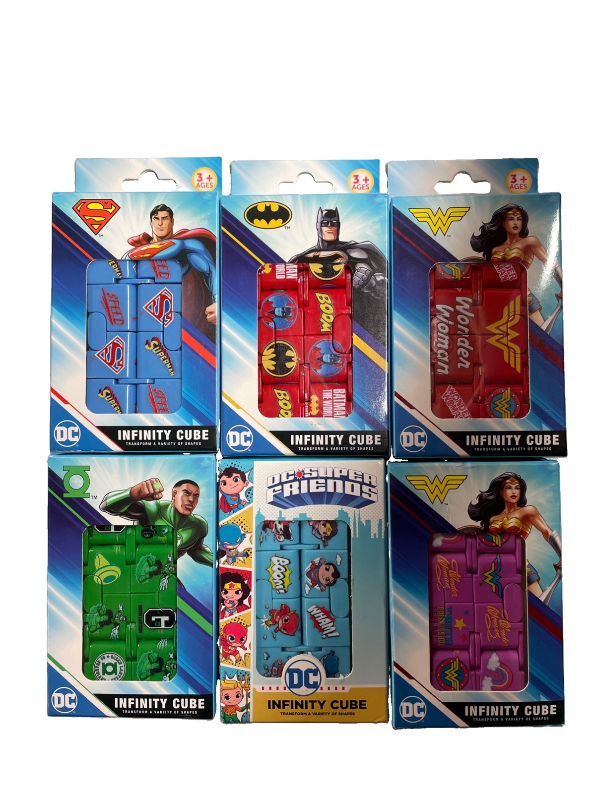Dc Infinity Cubes 6 Pk.