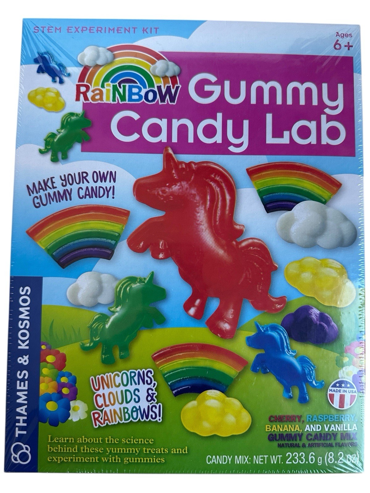 Thames Kosmos Science Kit New Kids Rainbow Gummy Candy Lab STEM Educational Toy