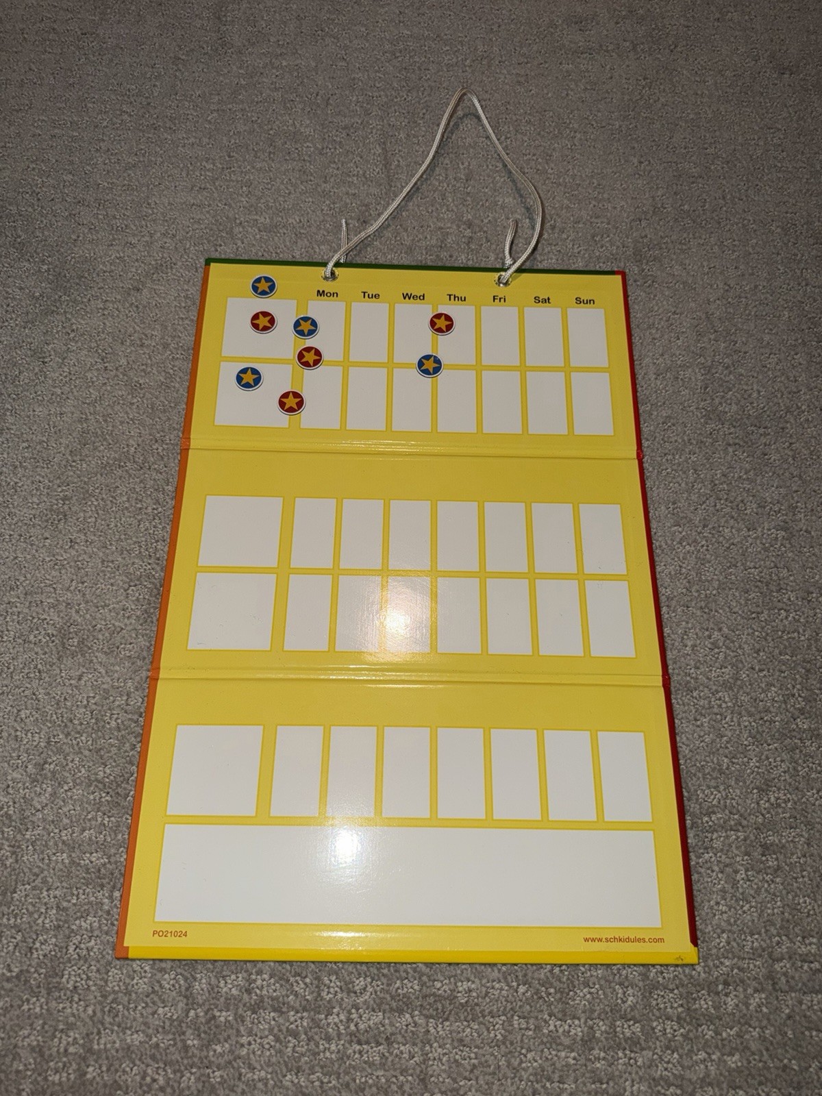 Daily Routine Magnetic Board Visual Schedule