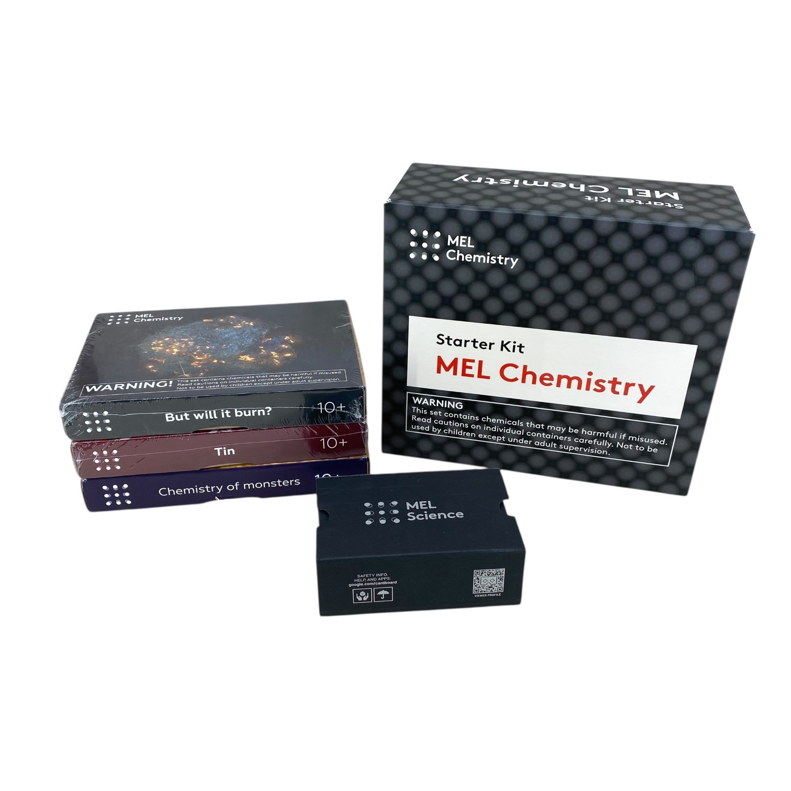 MEL Chemistry Starter Kit with VR plus 3 Sealed Kits 10+