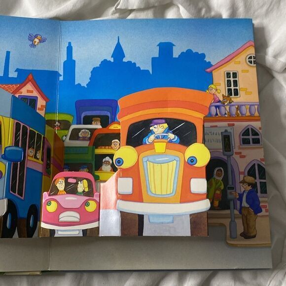 Trains Boats and Planes Interactive Pop-Up Children’s Book Educational Transport