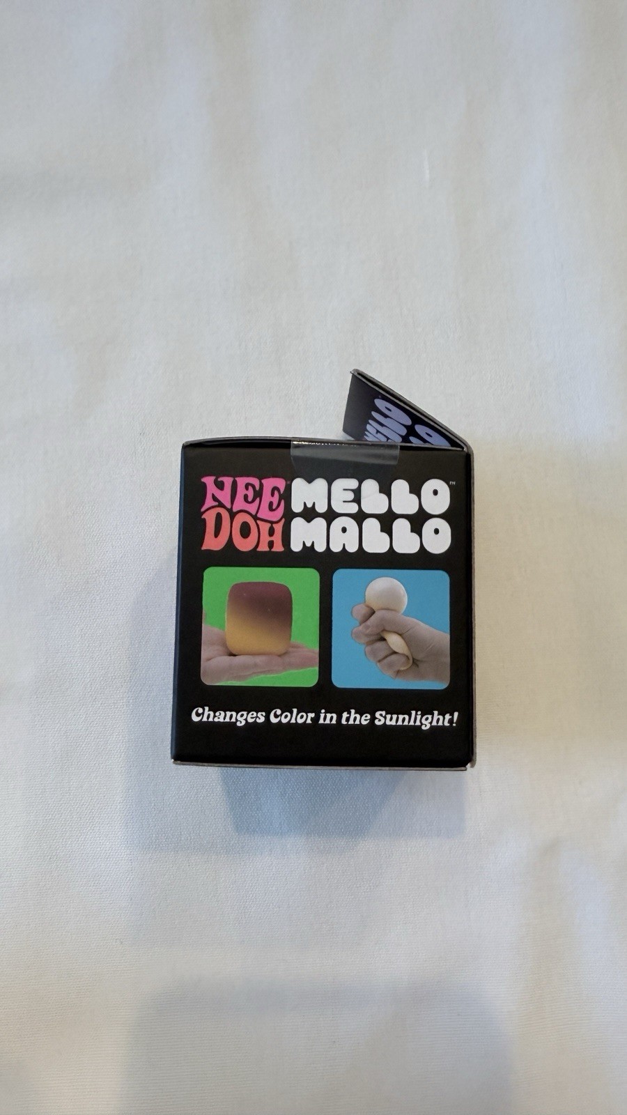 NeeDoh Mello Mallo Color Change Squishy Squeeze Sensory Toy Pink New In Box