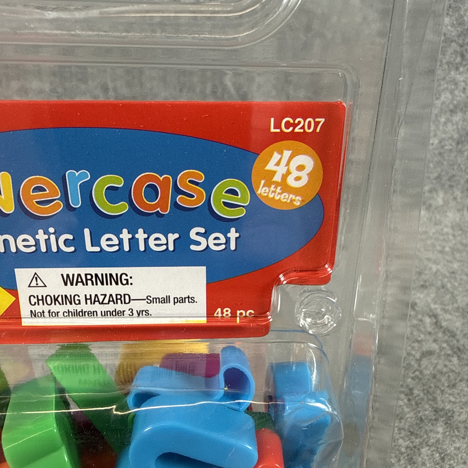 Lakeshore Lowercase Magnetic Letter Set LC207 48 Pc Educational ABC Magnets