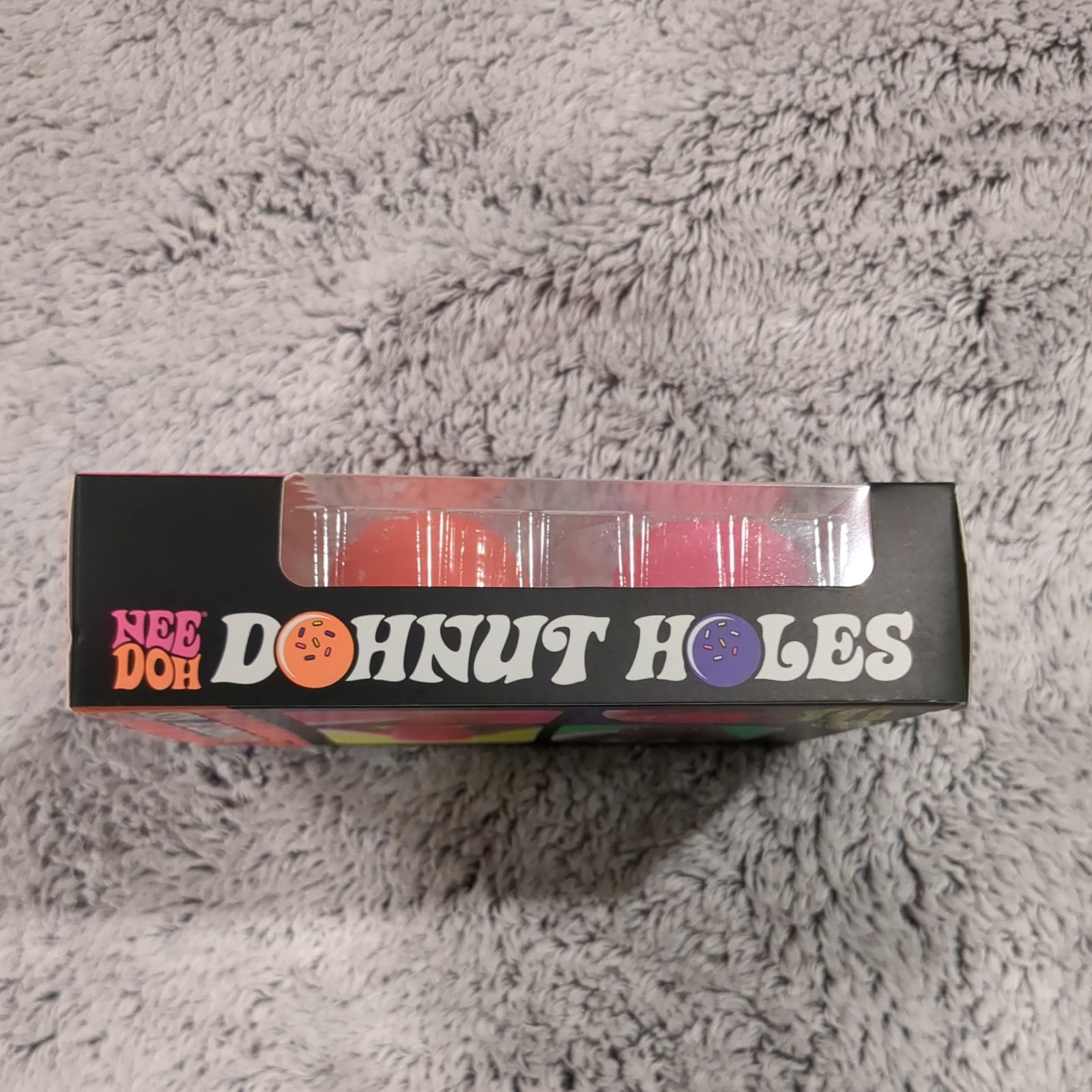 VIRAL NIB!!! Schylling NeeDoh Teenie Dohnut Holes 4 Pack NEE DOH 100% AUTHENTIC