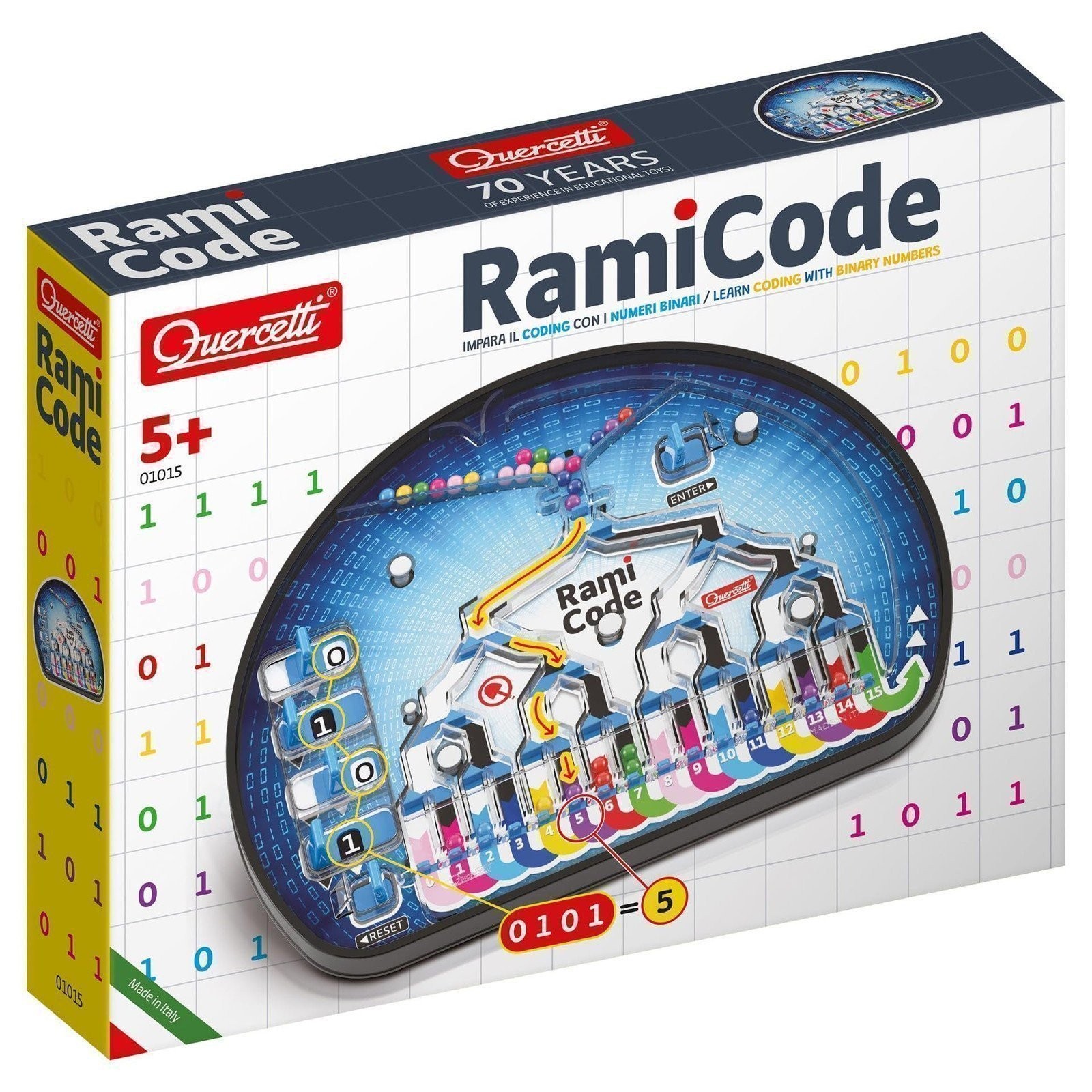 Quercetti Rami Code Educational Coding Toy – Teaches Early Coding Skills and…
