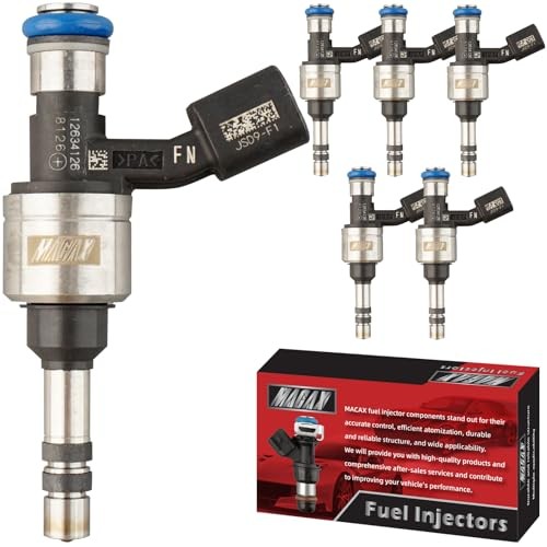 Set of 6 Fuel Injectors FJ1157 12634126 with Buick Enclave 07237780