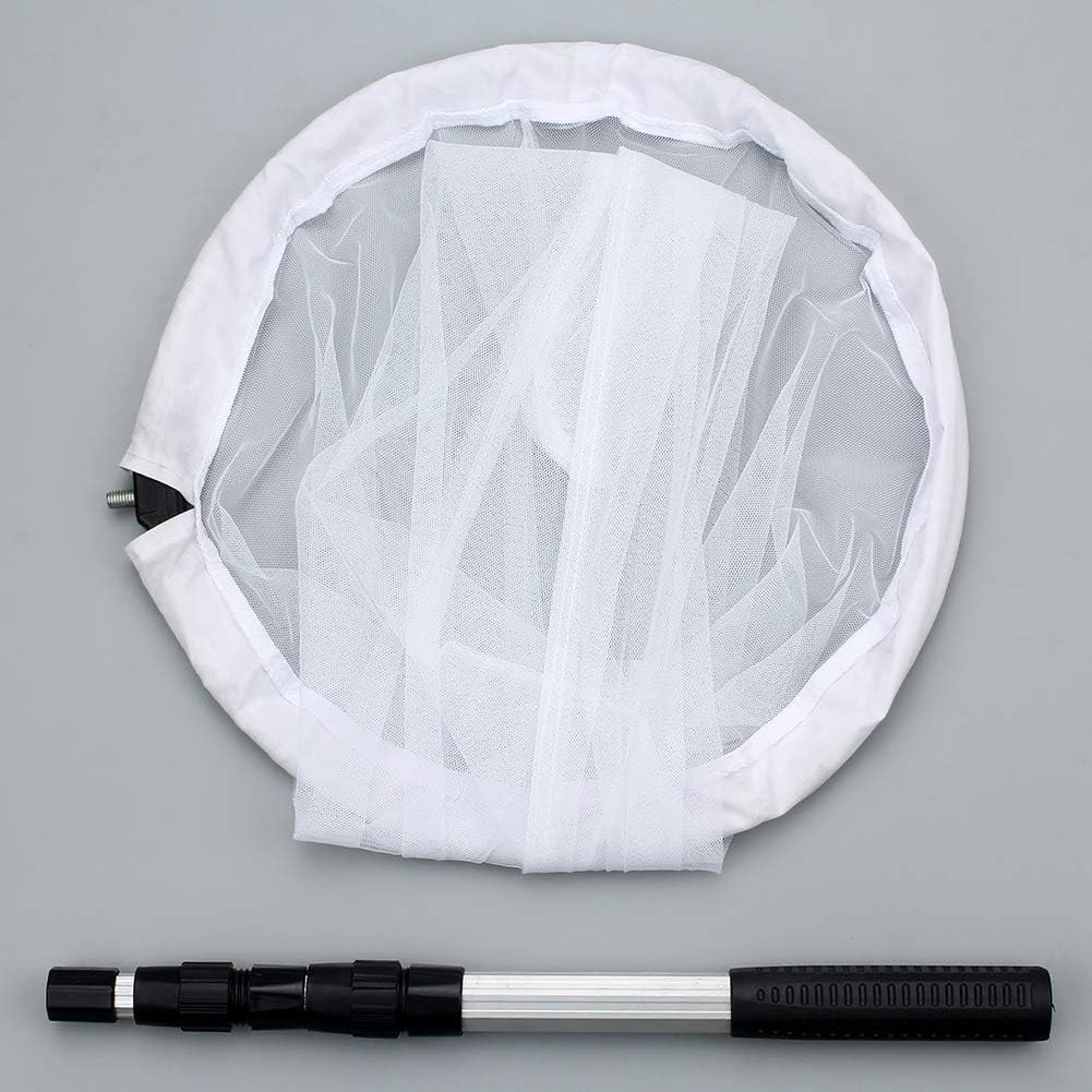 Insect and Butterfly Net with 12″ Ring, 24″ Net Depth, Handle Extends to 36 Inch