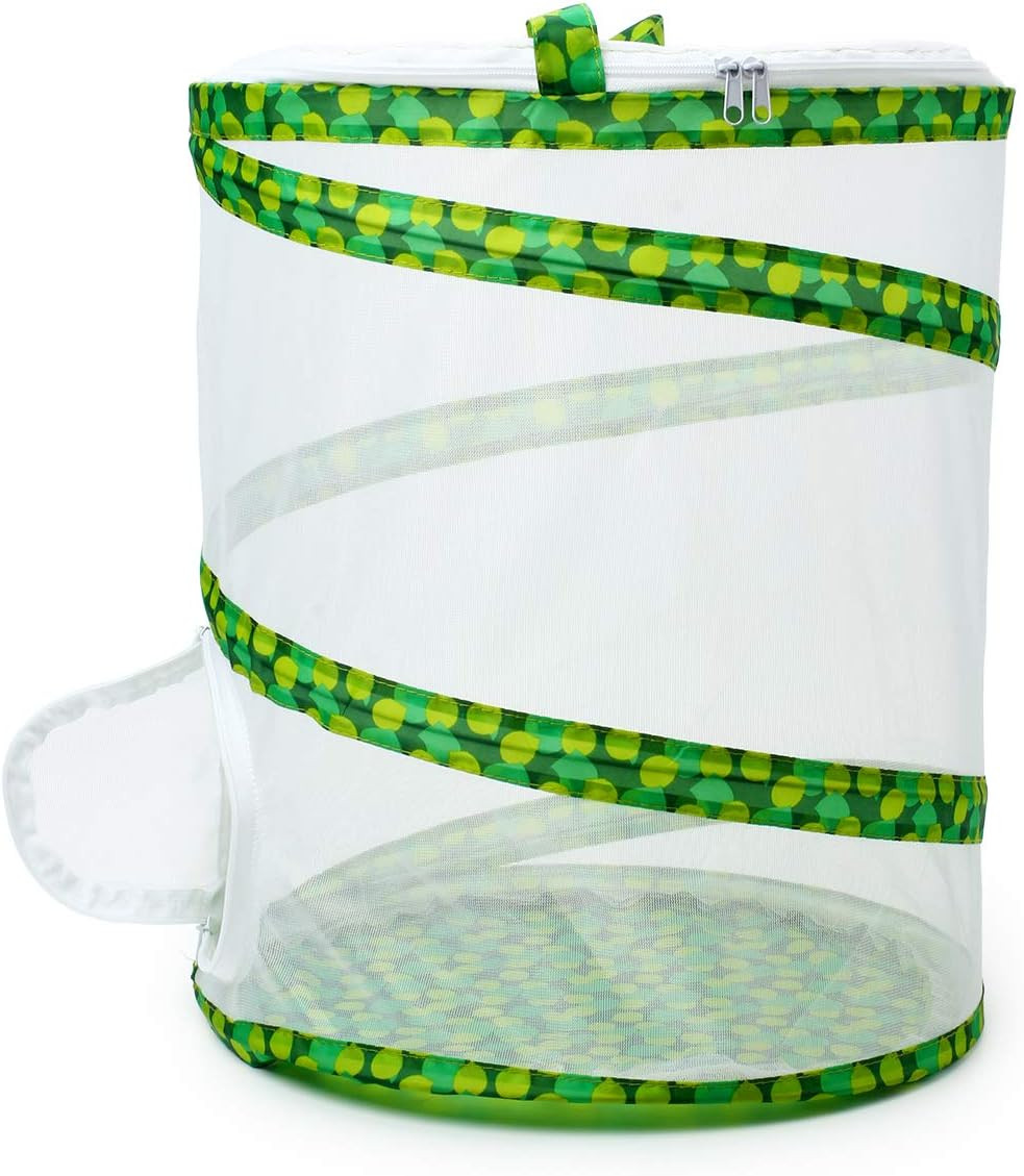 Insect and Butterfly Habitat Cage Terrarium Pop-Up 12″ X 14″ Tall