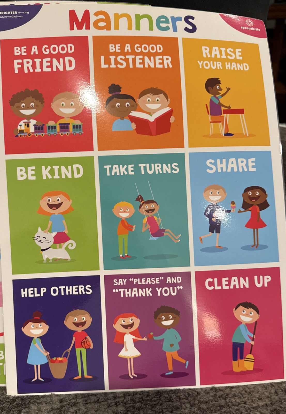 Educational Posters for Preschool Homeschool – Waterproof & Durable