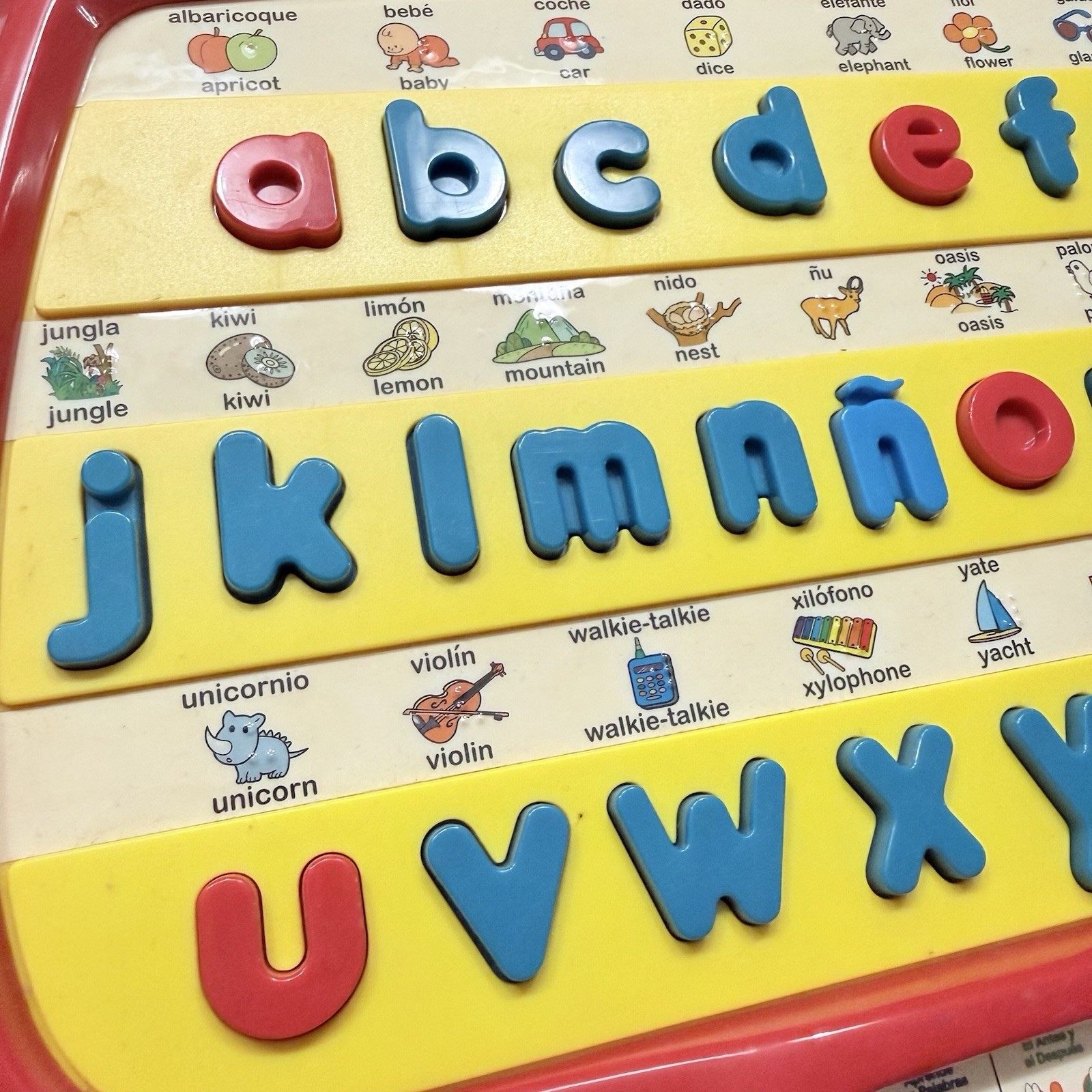 VTG Vtech Little Smart Phonics Alphabet WORKS Learning Toy SPANISH & ENGLISH