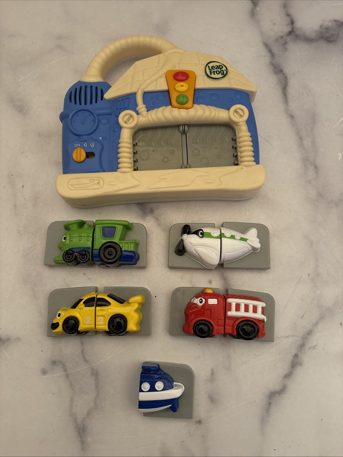 Leap Frog Fridge Phonics Wash N Go Magnetic Vehicle Cars Airplane Leapfrog