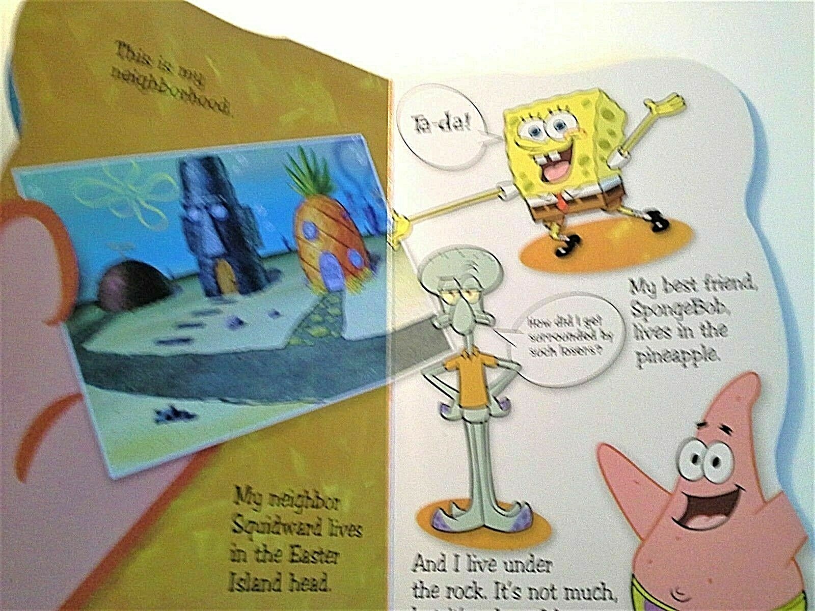 Nickelodeon Spongebob Squarepants Illustrated Board Books CHOICE of 3 Pre-K NEW!