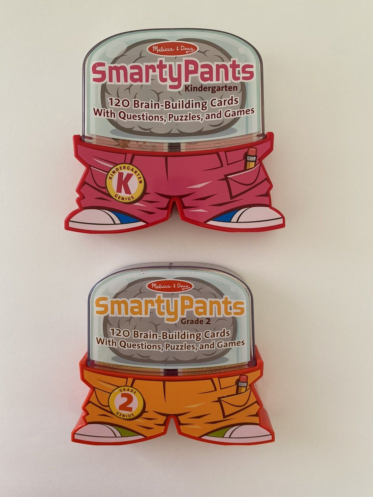 Melissa & Doug Smarty Pants Kindergarten & 2nd Grad 120 Brain Building Cards