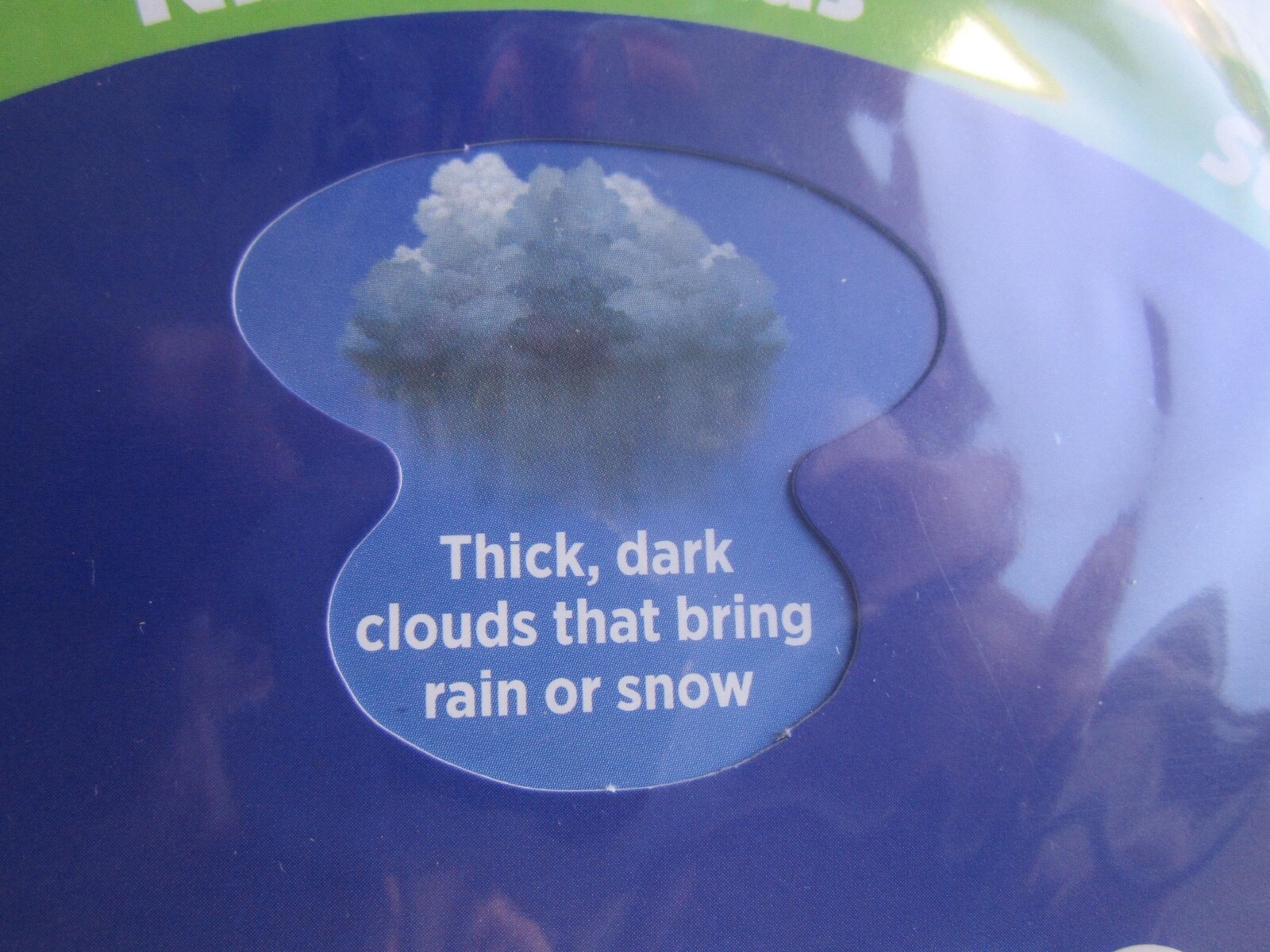 Teaching Tree Educational Spinner 8″ Guide To The Sky Cirrus Stratus Cumulus Pkg