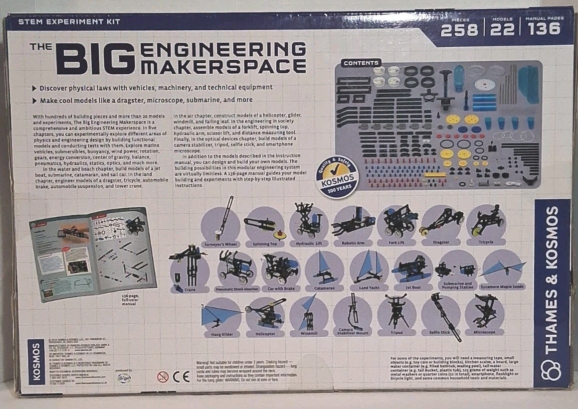 Thames & Kosmos The Big Engineering Makerspace [THK628154]
