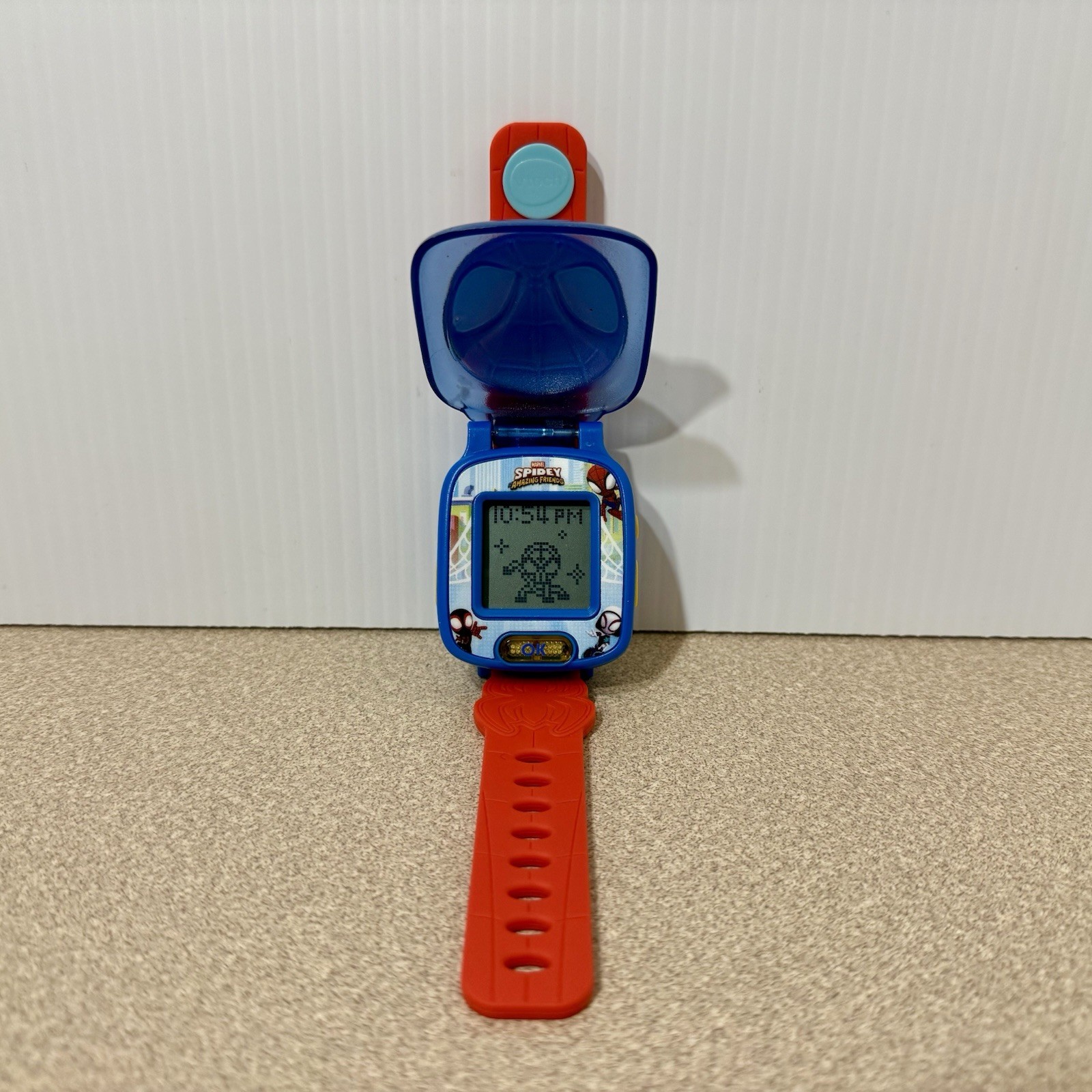 VTech Spidey and His Amazing Friends Learning Watch Red Blue Marvel 2022 5548