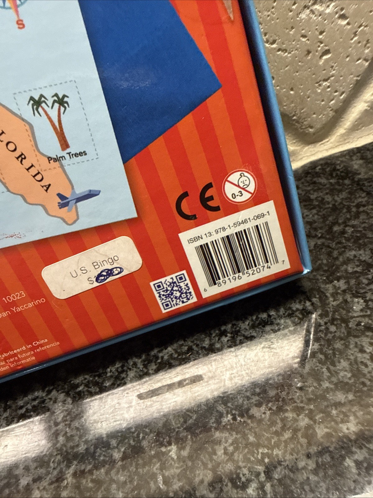 eeboo United States Bingo ! NEW Age 5 up Teacher, State Facts Family Game Night
