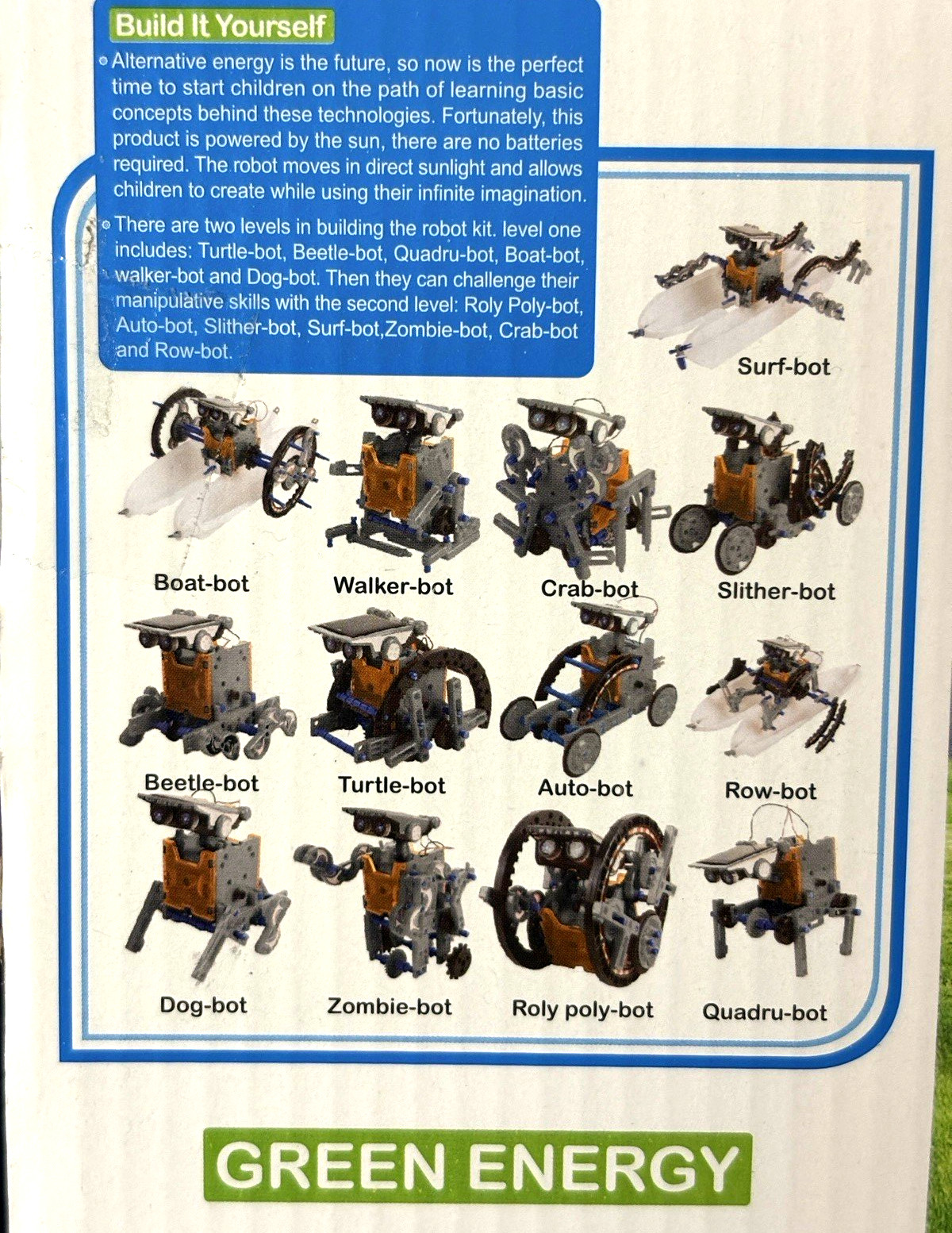 13-in-1 Solar Robot STEM Kit for Kids Ages 8-12, Science & Robotics Building Toy