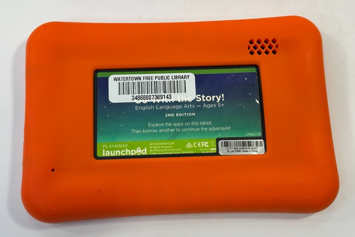 Playaway Launchpad Pre-Loaded Tablet – Go With the Story! Ages 5+