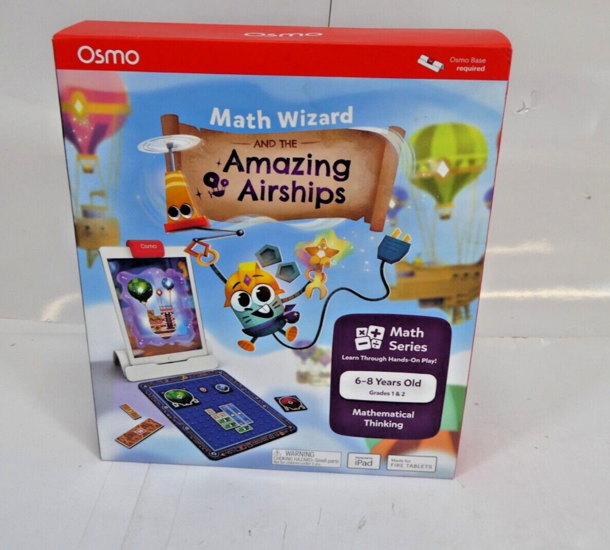 Osmo: Math Wizard and the Amazing Airships Ages 6-8 Years