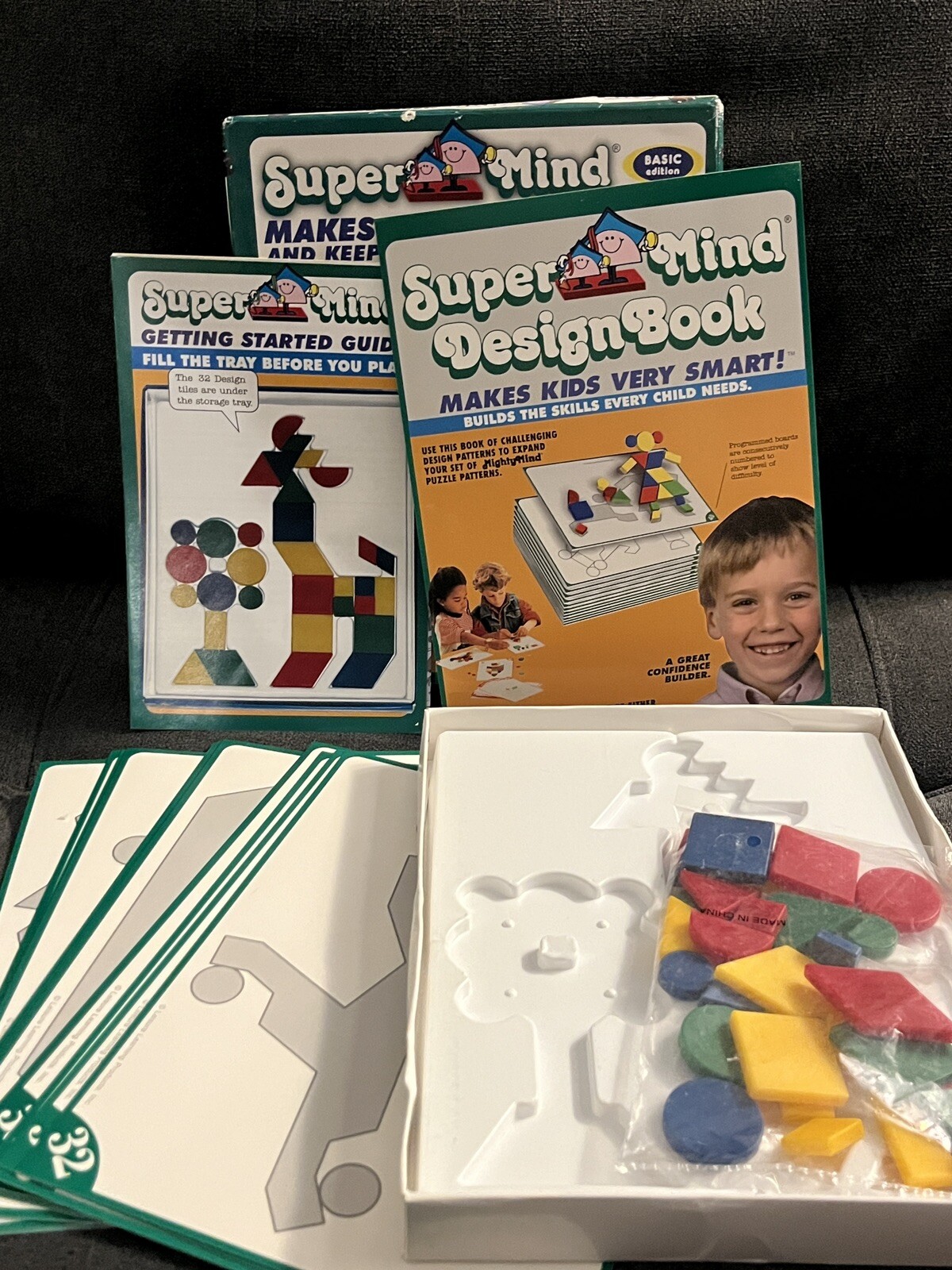 Super Mind Basic Edition, Plastic Color Pieces Puzzle Mind Game.