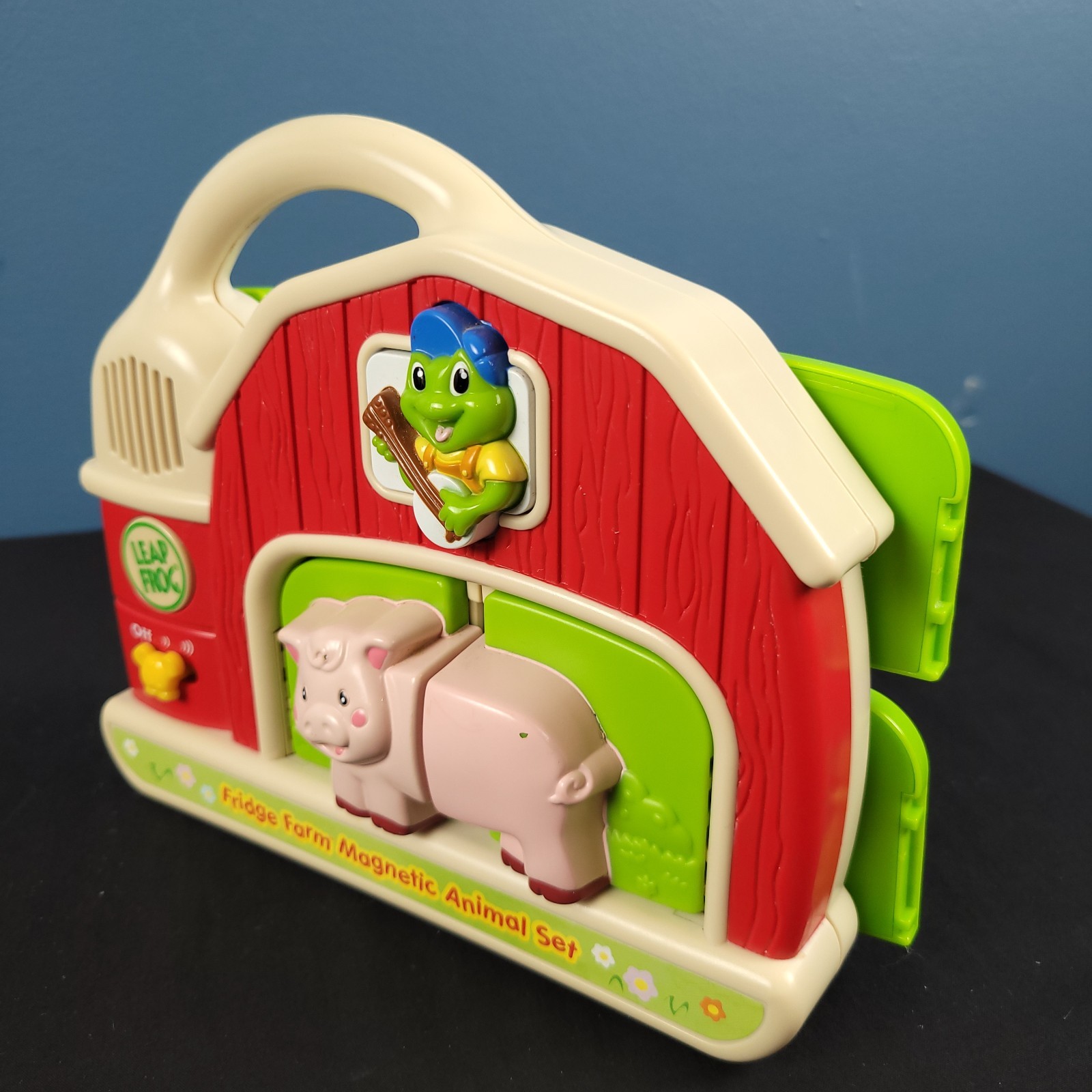 LEAPFROG Fridge Farm Magnetic Animal Set duck pig horse sheep cow COMPLETE WORKS
