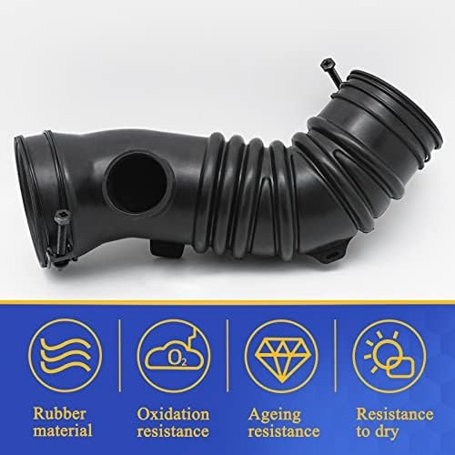 Air Cleaner Intake Hose Tube with Clamps for 1995-2004 Tacoma 4CYL 2.4L 2.7L / 1