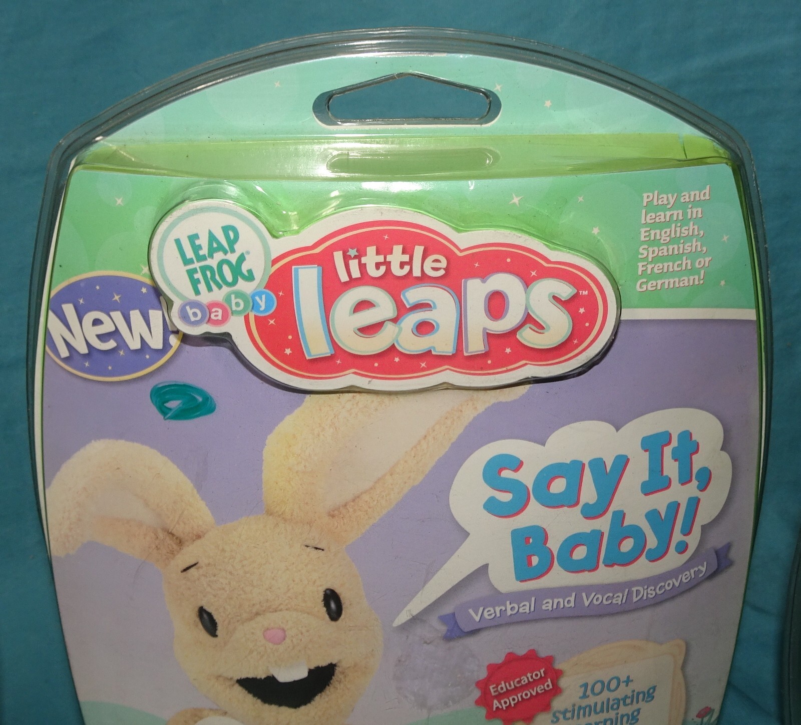 Lot Of 3 Leap Frog Little Leaps DVD = first steps say it play move baby 9 months