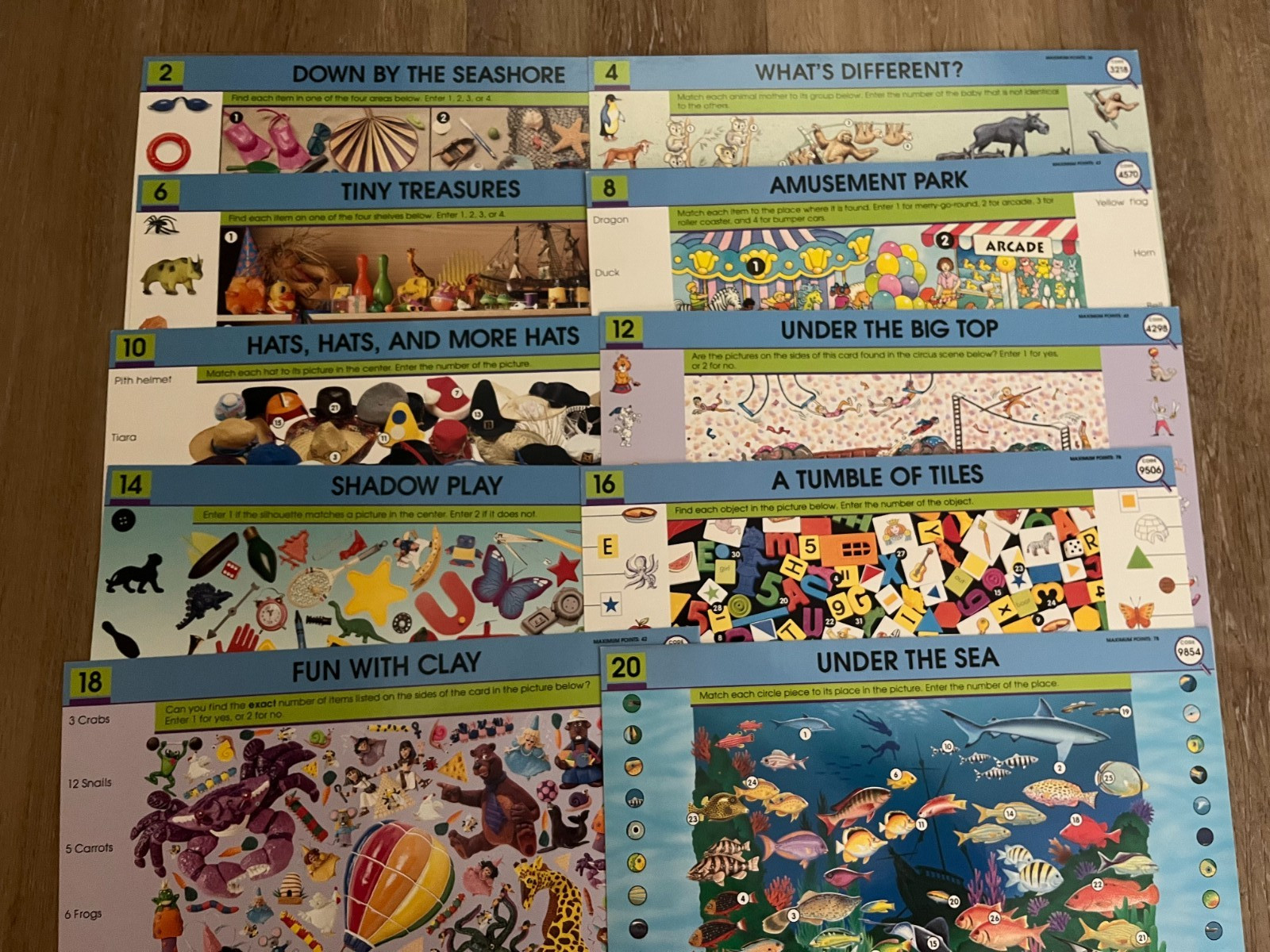 GeoSafari Electronic Learning Game Cards Lot of 4 Phonics Reading Eye Clue More