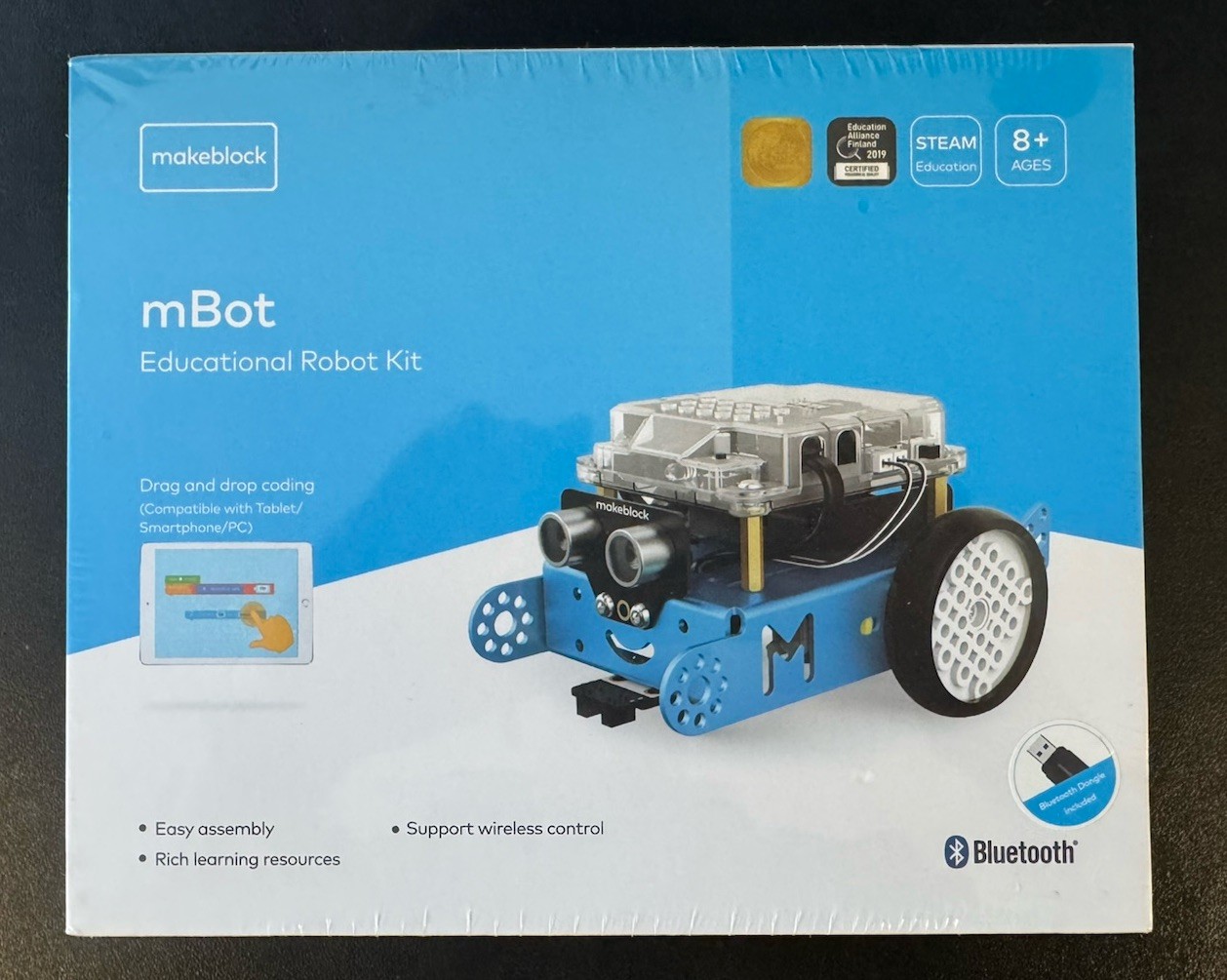Makeblock mBot V1.2 Bluetooth STEM Robot Kit Blue P1050017 | Educational Coding