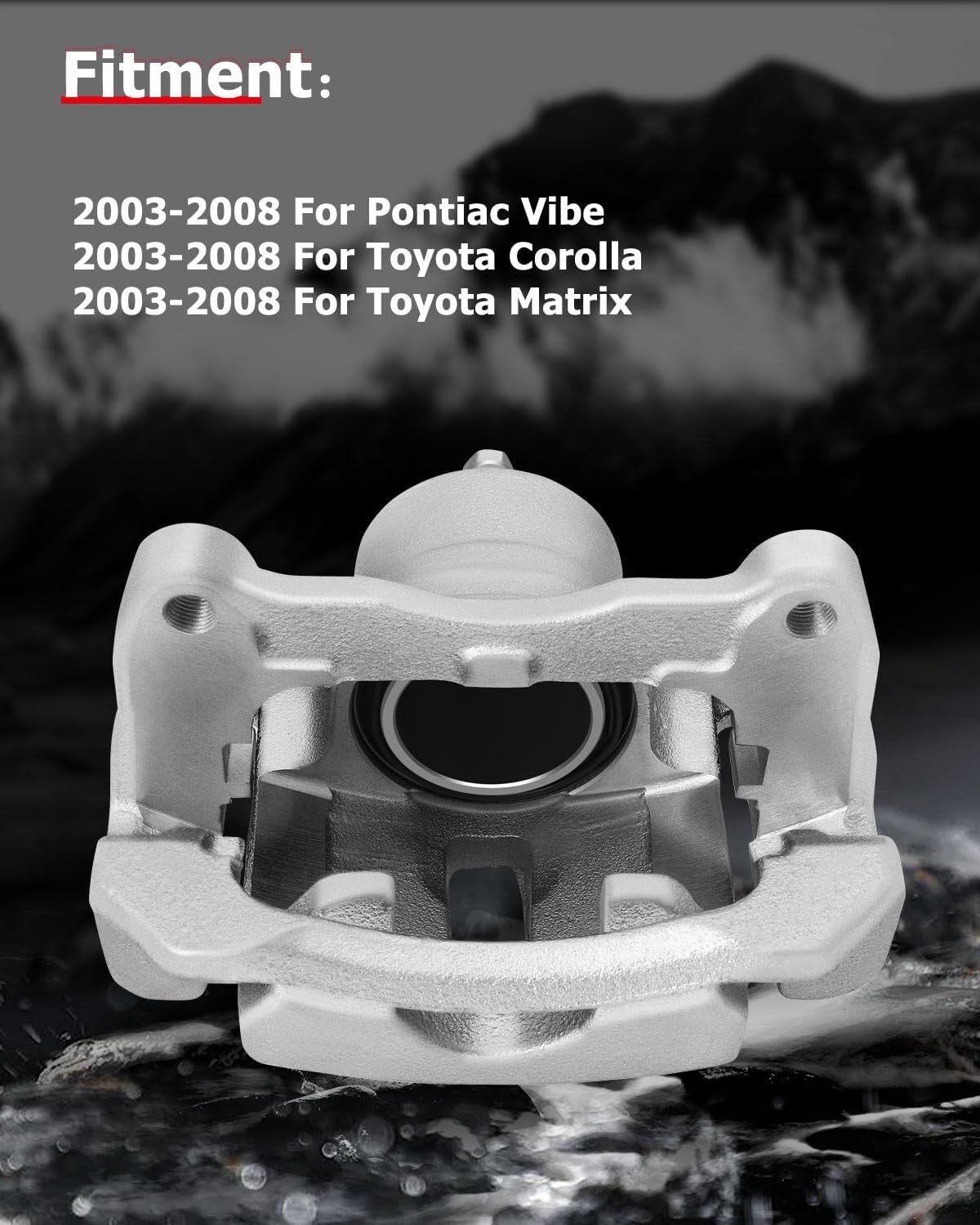 Corolla Matrix Brake Calipers Front Pair