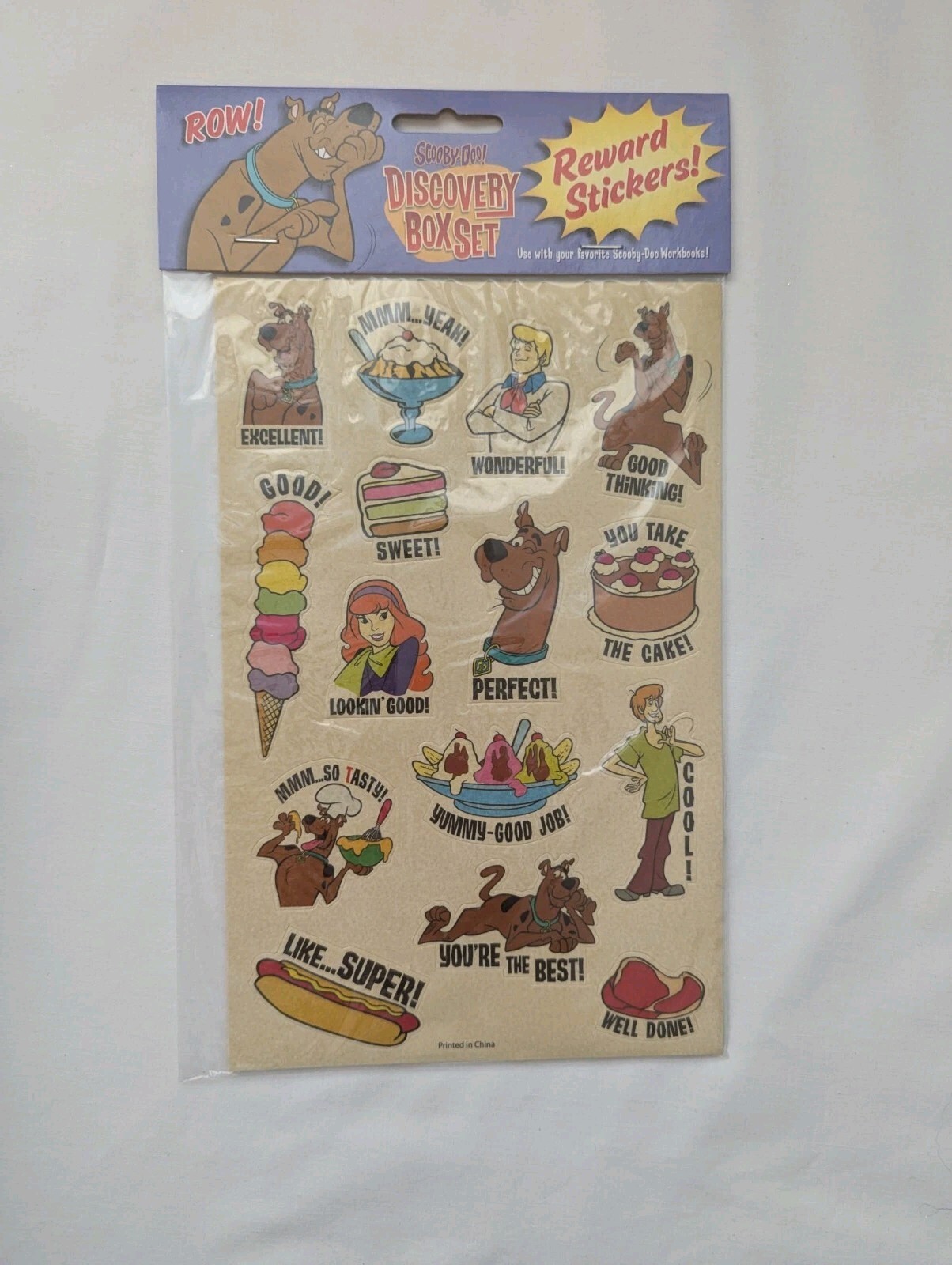 Scooby-Doo Discovery Box: Books, Card Games, Stickers ~Learning Educational 2007
