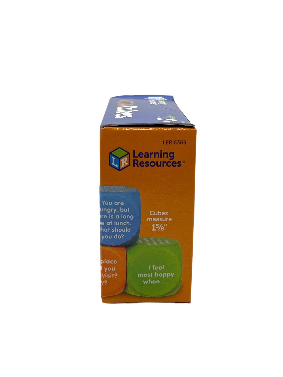 Learning Resources Let’s Talk Cubes Set of 6 Ages 5+