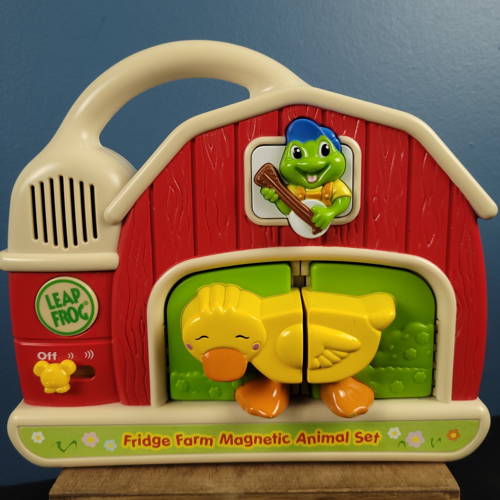 LEAPFROG Fridge Farm Magnetic Animal Set duck pig horse sheep cow COMPLETE WORKS