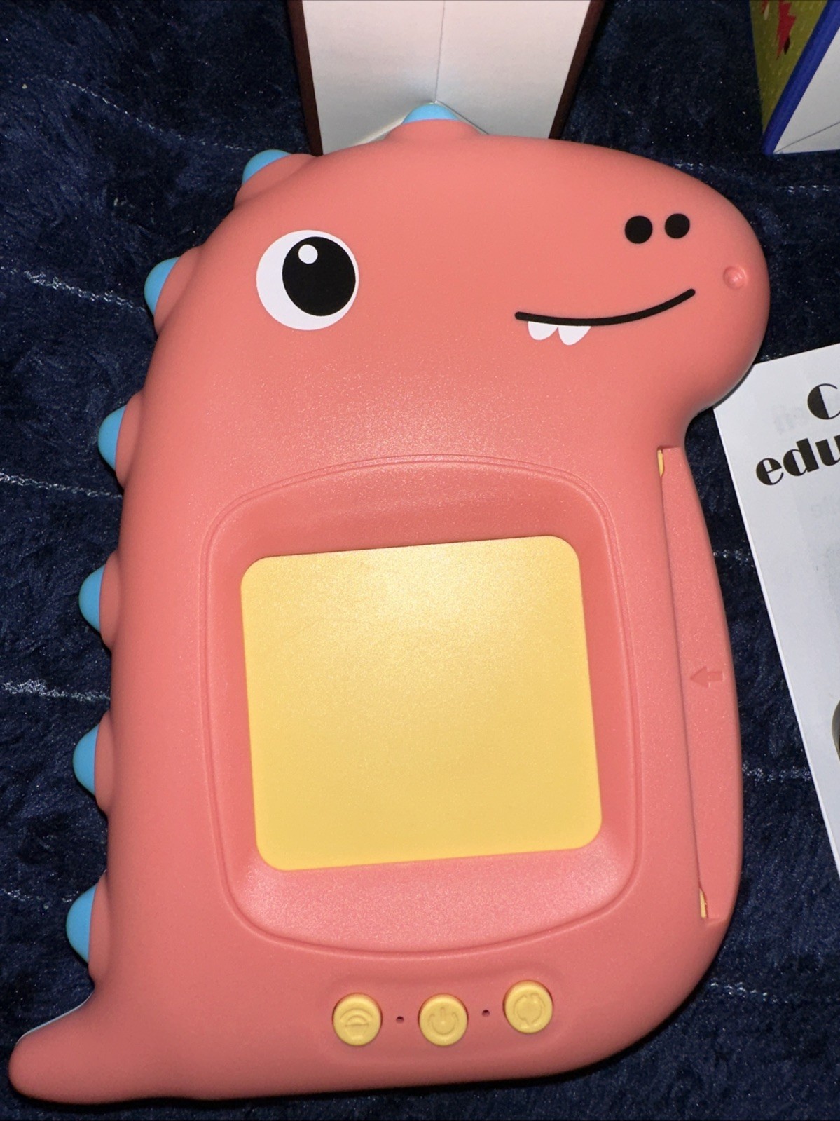 Smart Card Learning Machine Educational Interactive Toy/Game/Dino Voice/ New