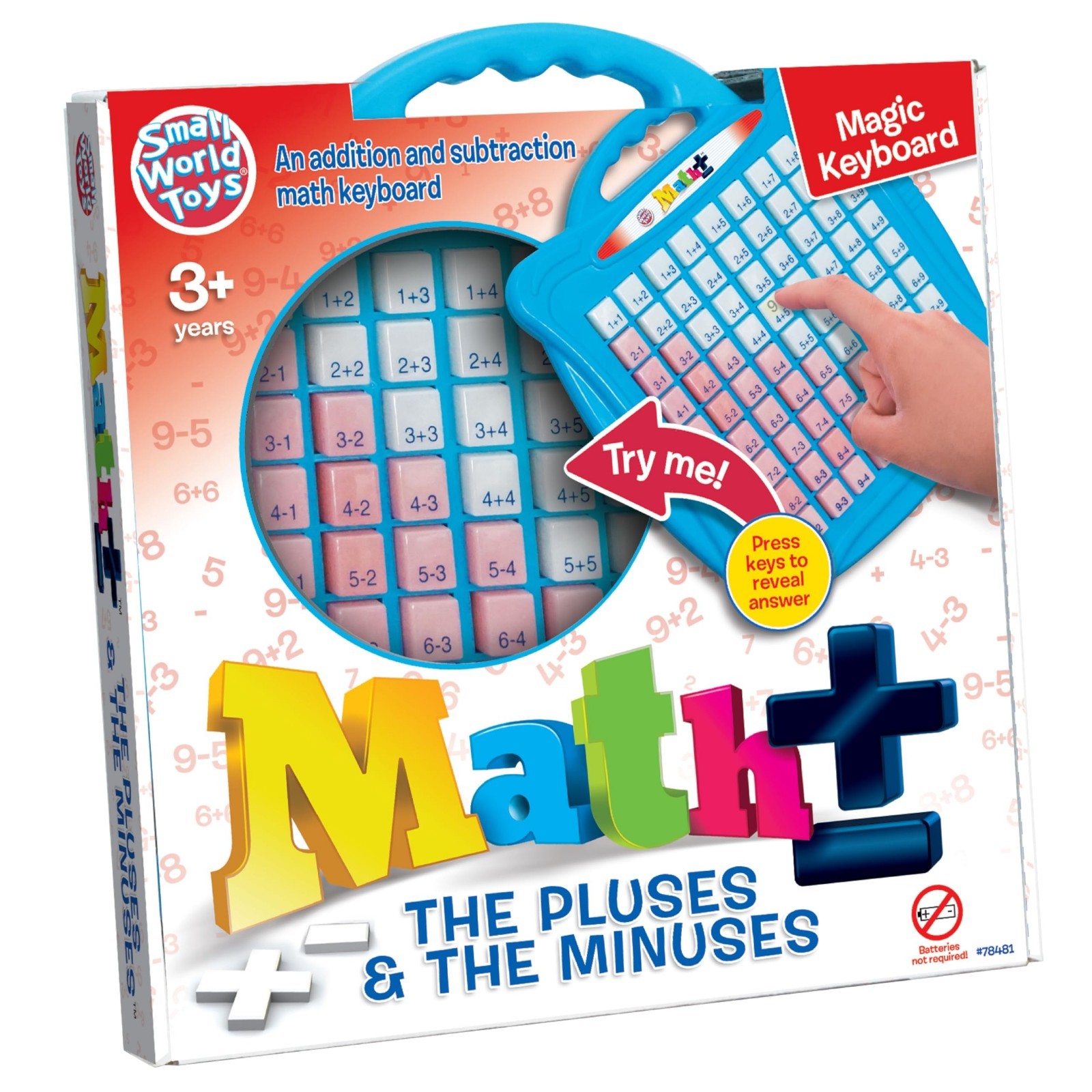 Preschool Math Games – Addition & Subtraction Counting Toys for Ages 3+ Educatio