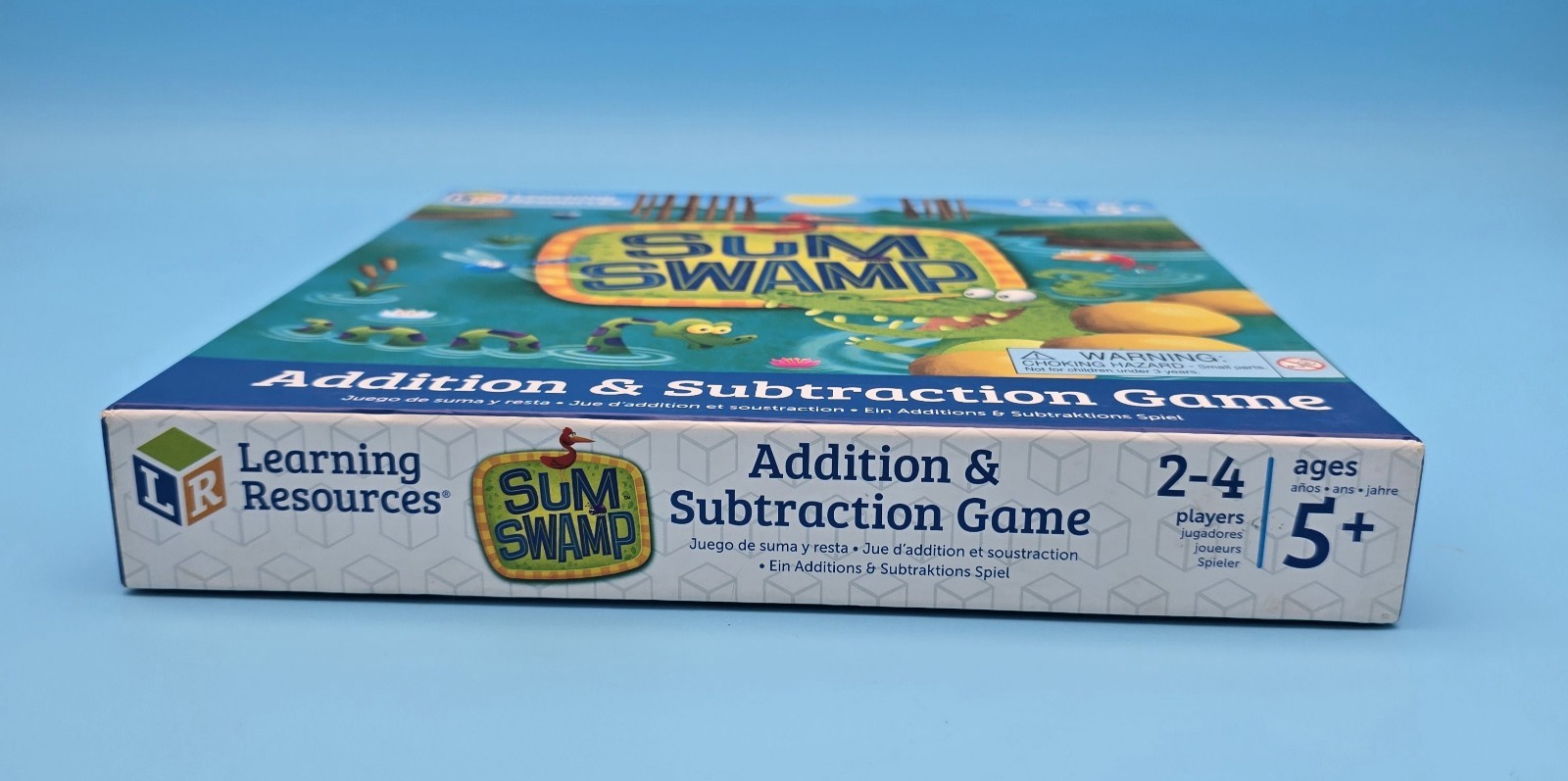 Learning Resources Age 5+ Sum Swamp Addition & Subtraction , 2- 4 Players