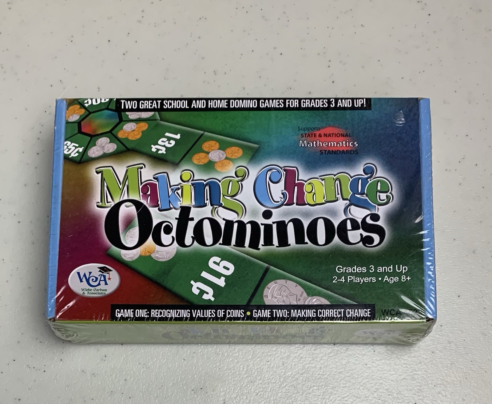 Making Change Octominoes – Learning Advantage – Grades 2 and Up – Brand New