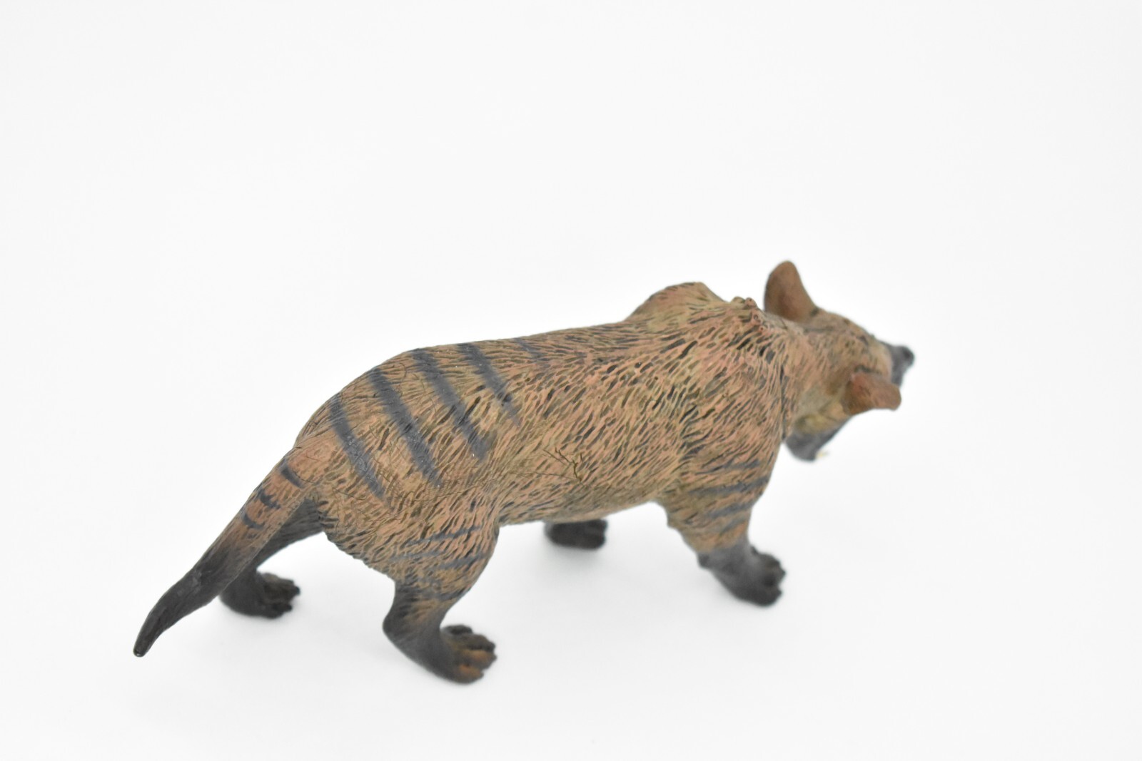 Tasmanian Tiger, Museum Quality Rubber Reproduction, Hand Painted, Figurine 7″