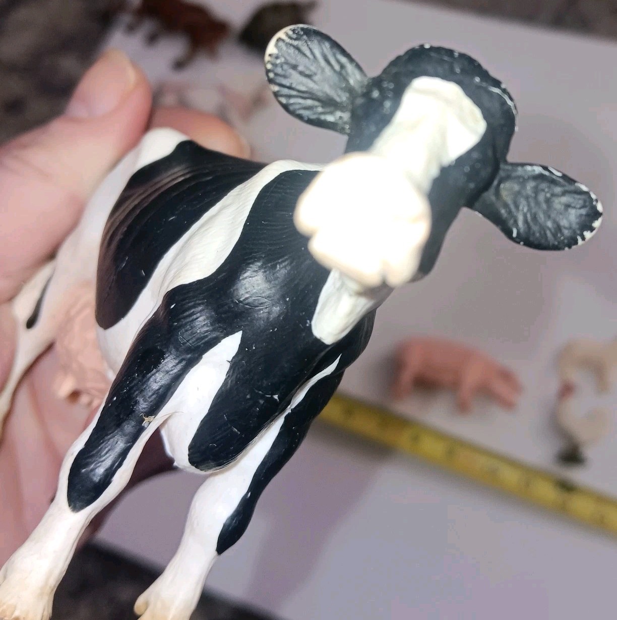 Lot Of 4 Schleich Farm Animals 13288 Adult Female Pig • Cow • Lamb • Chicken