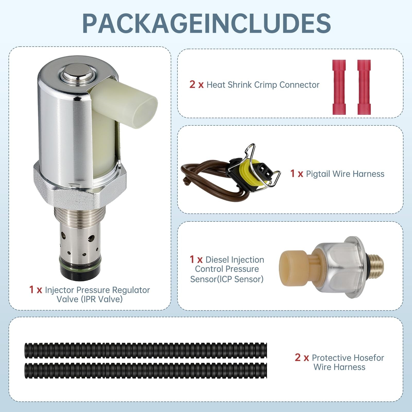 IPR Valve 6.0 Power-stroke Injector Pressure Regulator & ICP Control Sensor