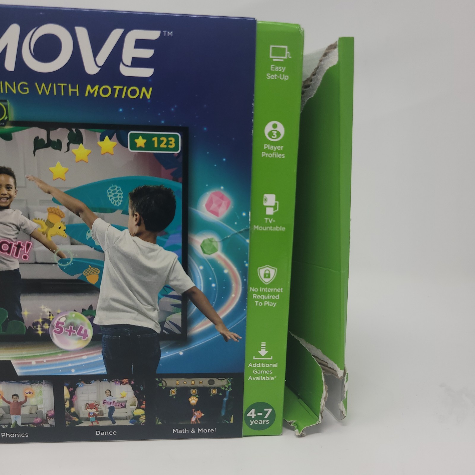 Leap Frog Leap Move Learning Console Motion Plug & Play Camera Interactive Game