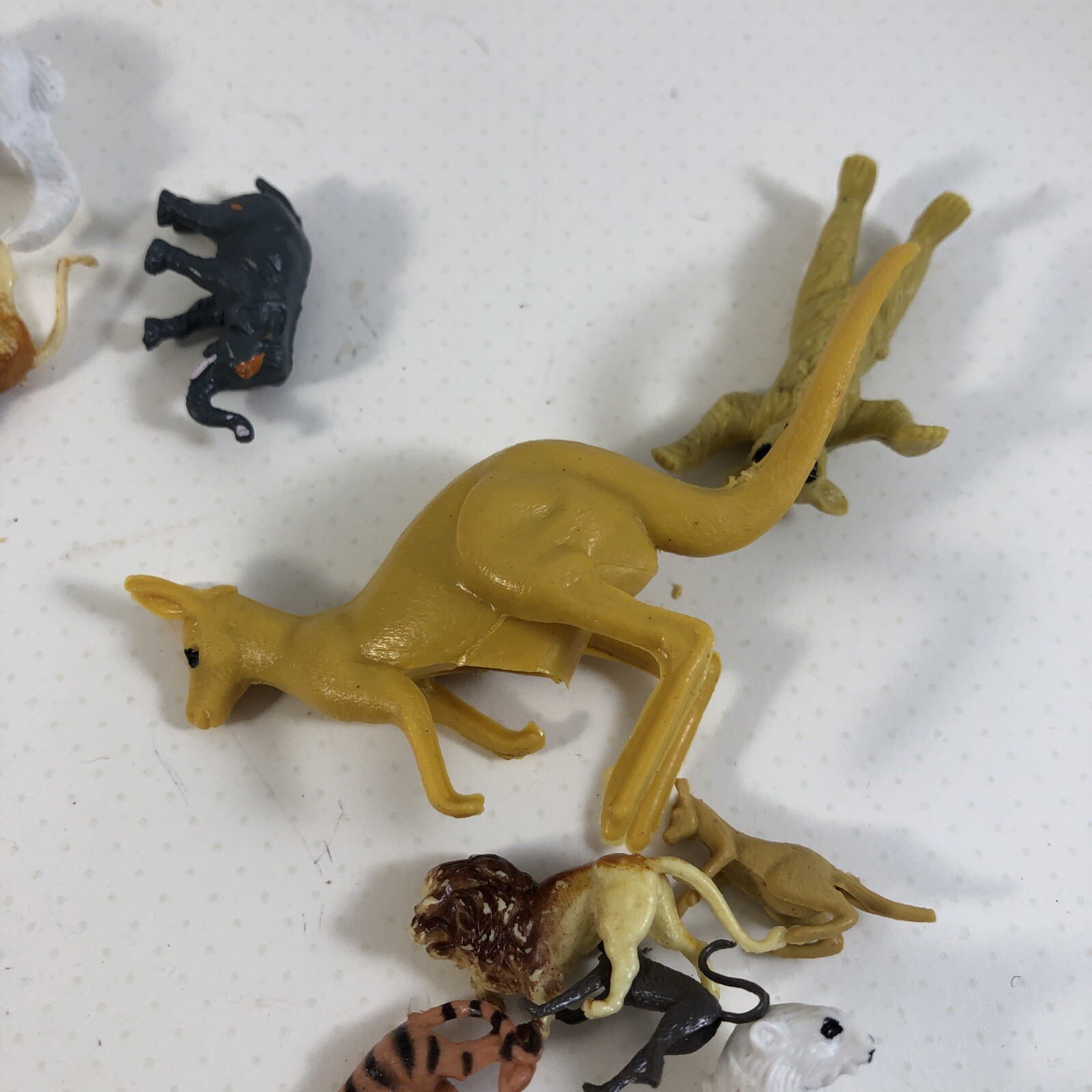 Vintage Toy Animals Mixed Lot of 25 Monkeys Bears Polar Bears 1970s
