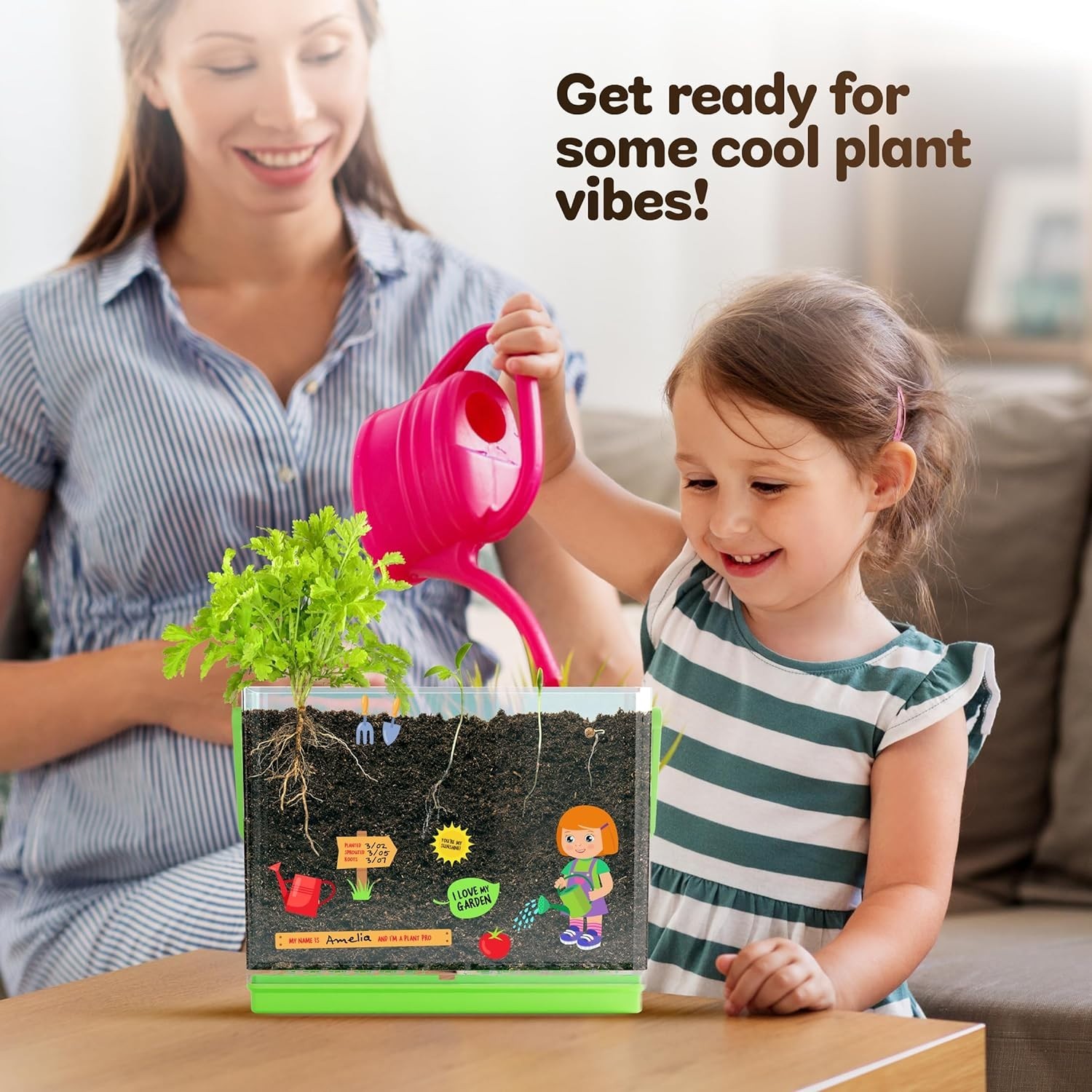 Root Viewer Kit for Kids – Grow Plant Science Educational Toy