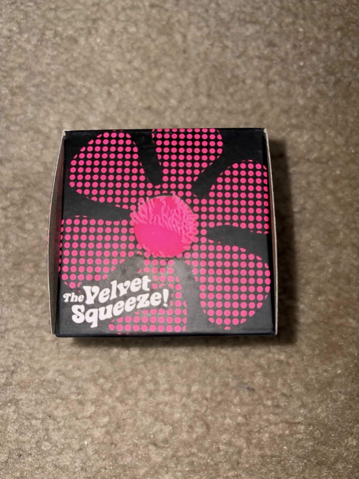 Schylling Nee Doh Flower Power Fuzz Ball Pink Authentic & Unopened
