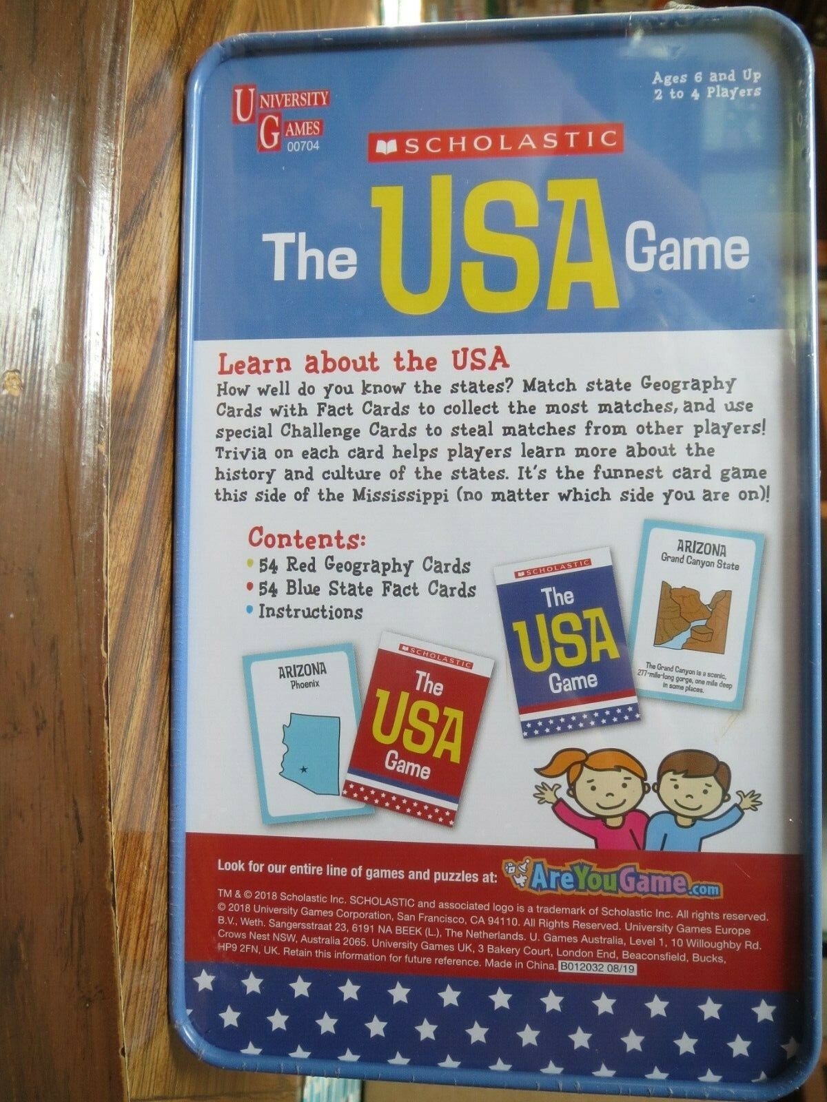 The USA Game – University Games Scholastic – Ages 6+ | 2-4 players