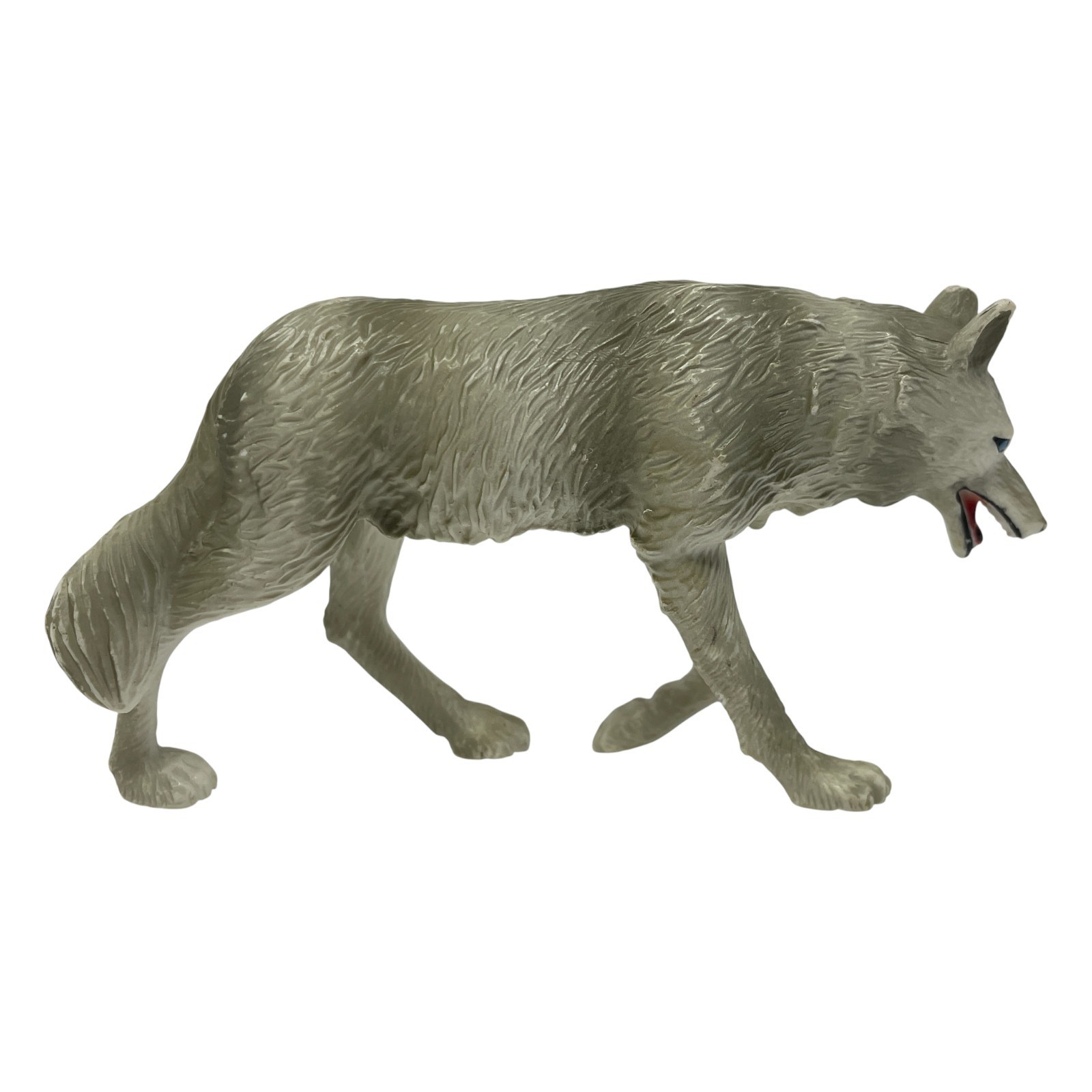 Bullyland Gray Wolf Figure 09012 Realistic Wildlife Animal Toy